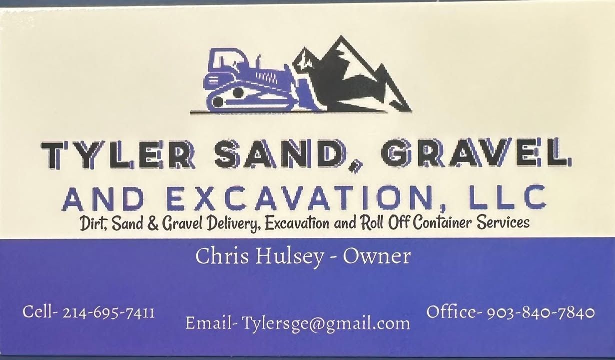  for Tyler Sand Gravel And Excavation in Ben Wheeler, TX
