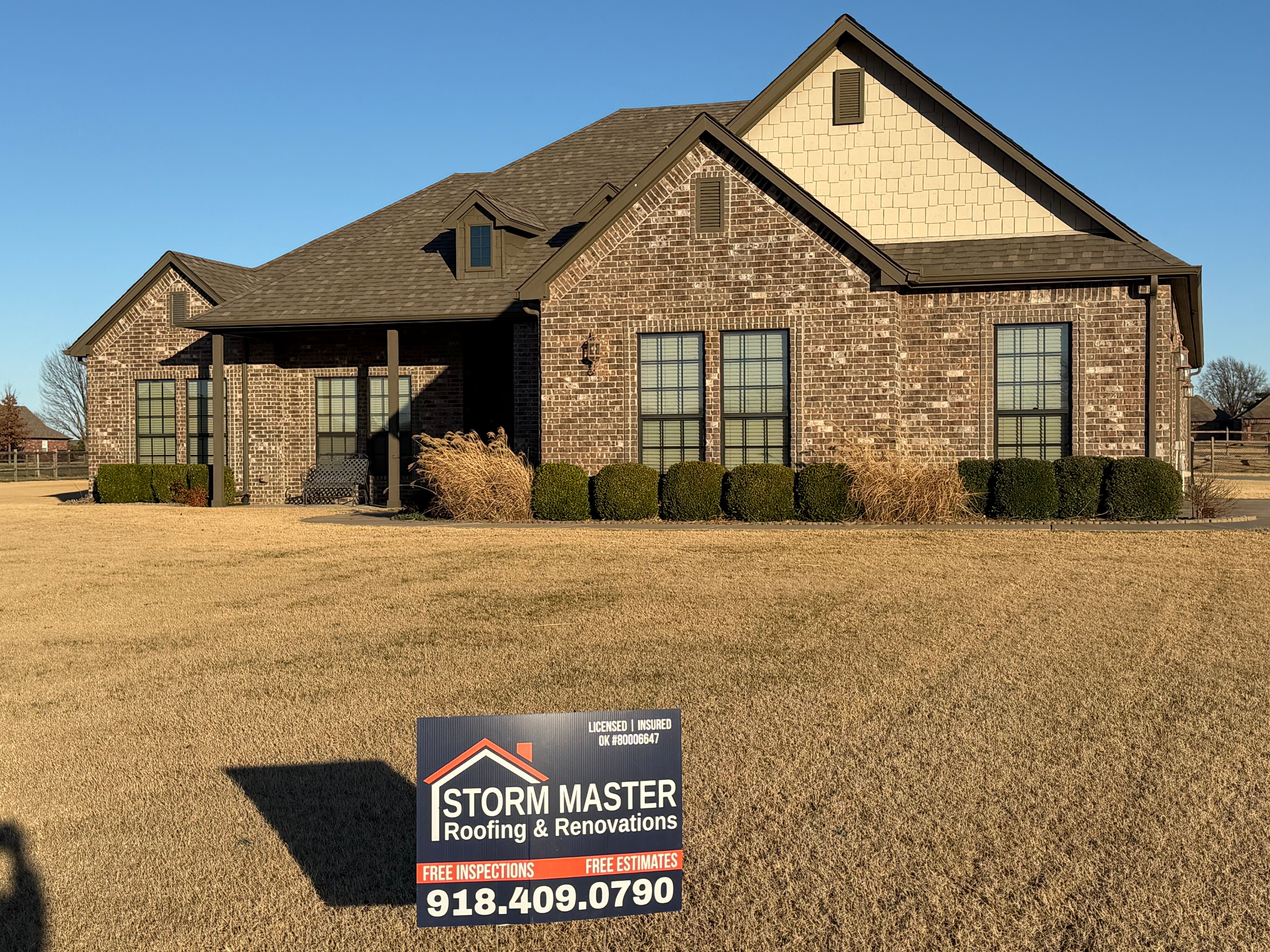  for Storm Master Roofing and Renovations in Tulsa, OK