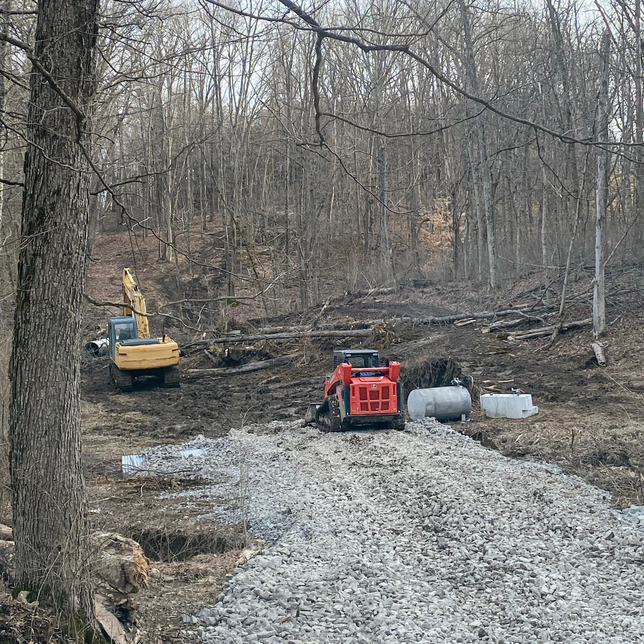 Excavating for Louisville Earth Movers in Crestwood, KY