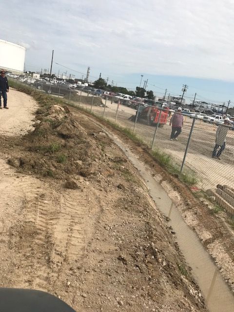 Drainage for Divine Construction Services in Brazoria County, TX