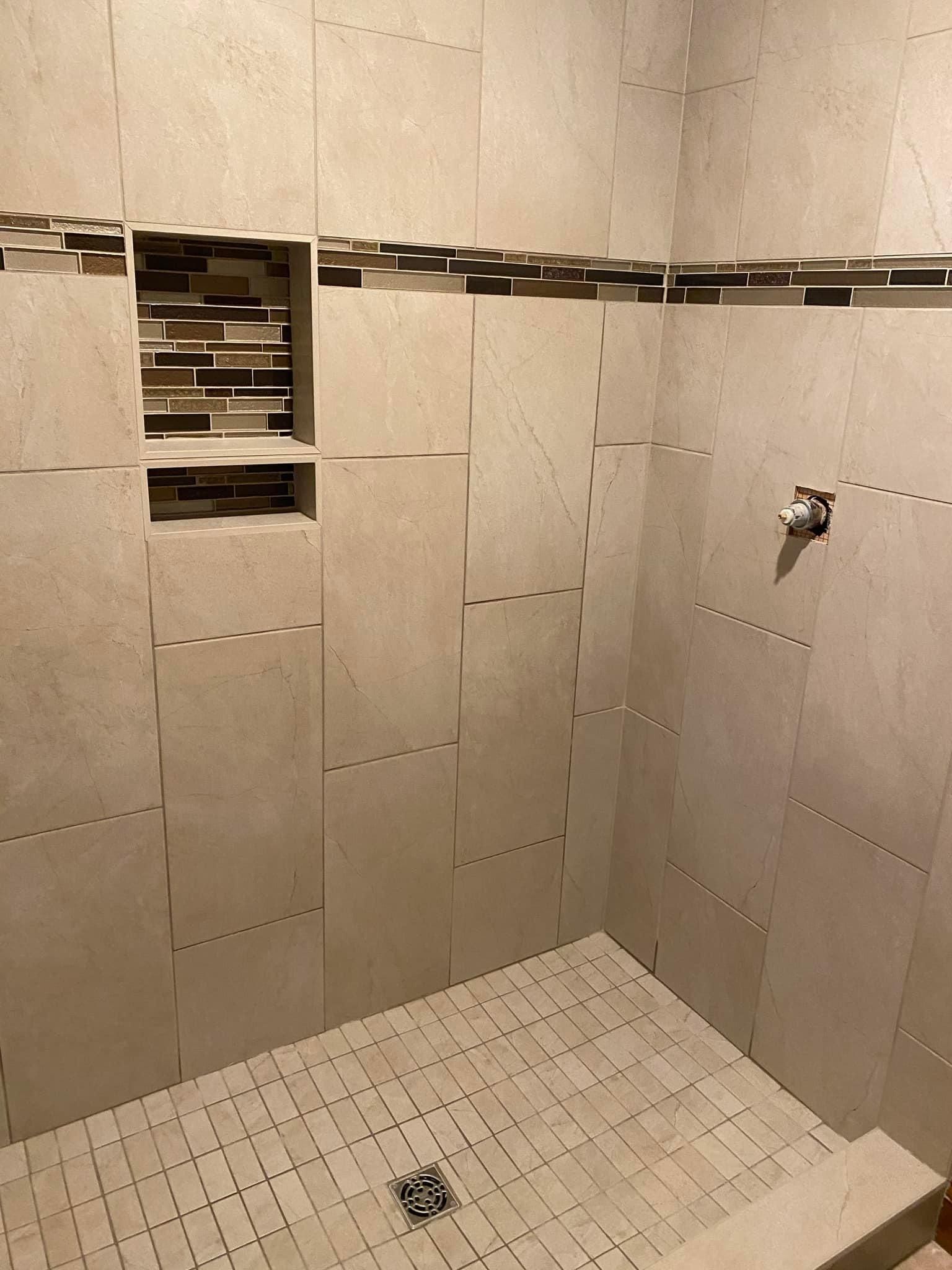 Custom Showers for Justin's Tile LLC in Grand Junction, CO