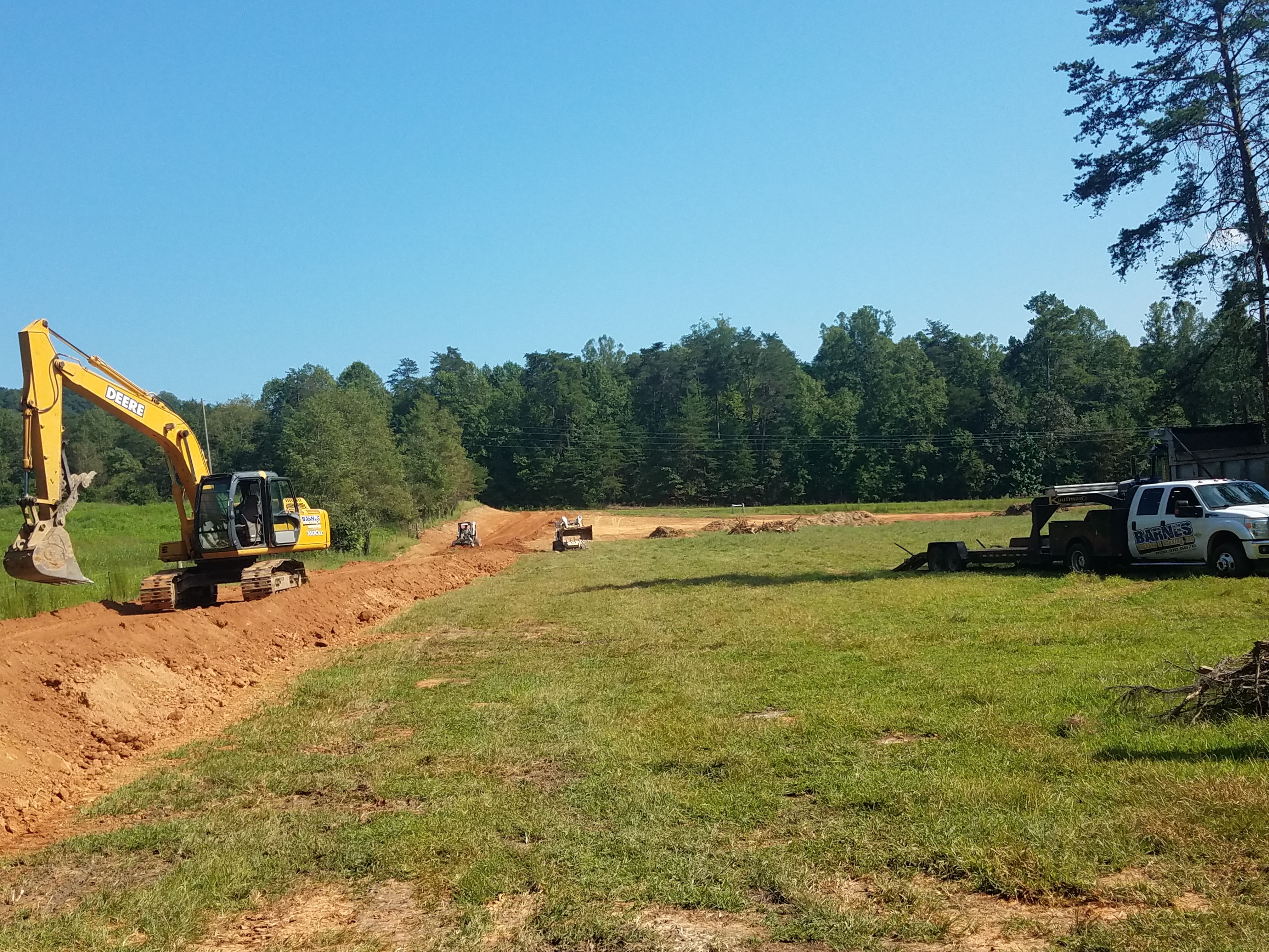  for Barnes Backhoe & Grading in Taylorsville, NC