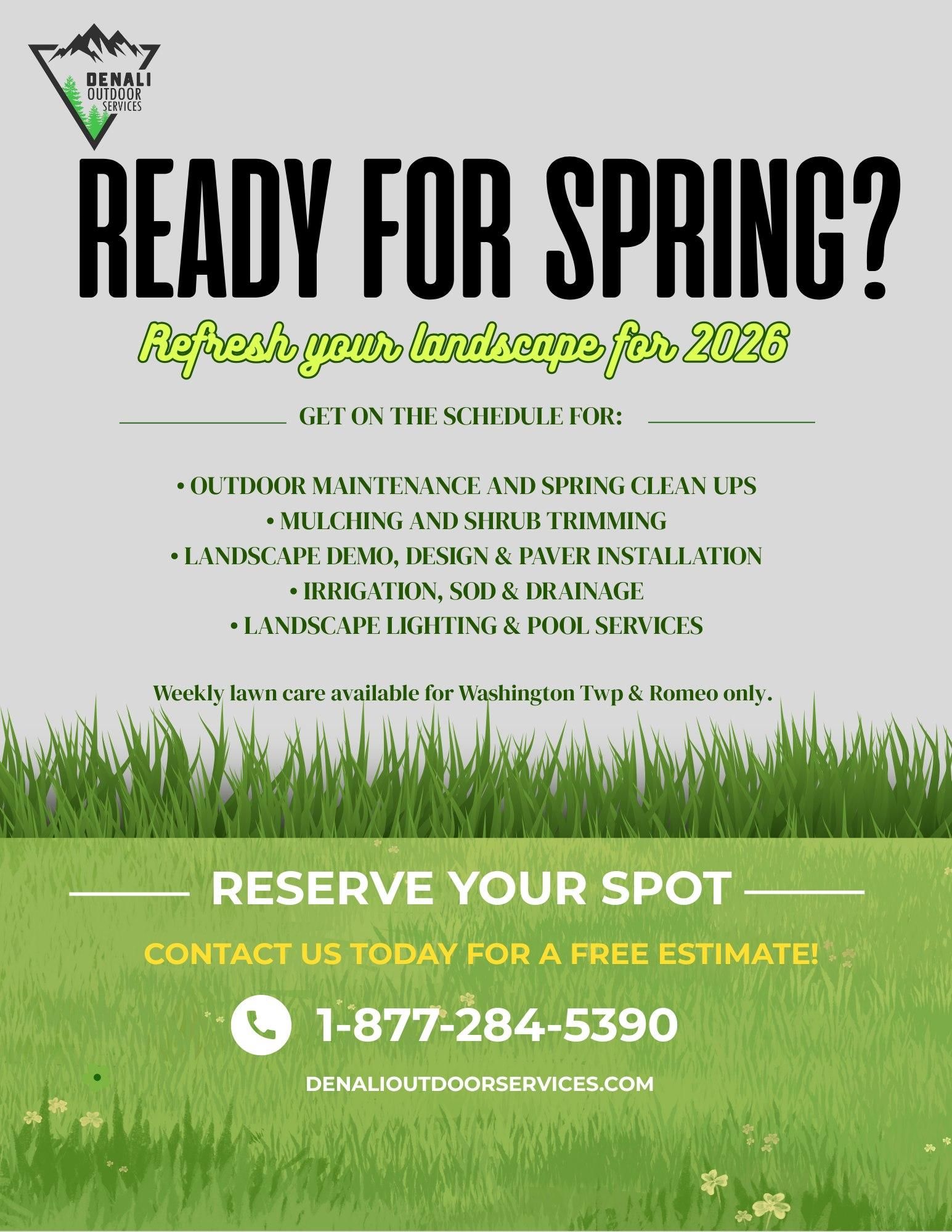 All Photos for Denali Outdoor Services in Washington, MI