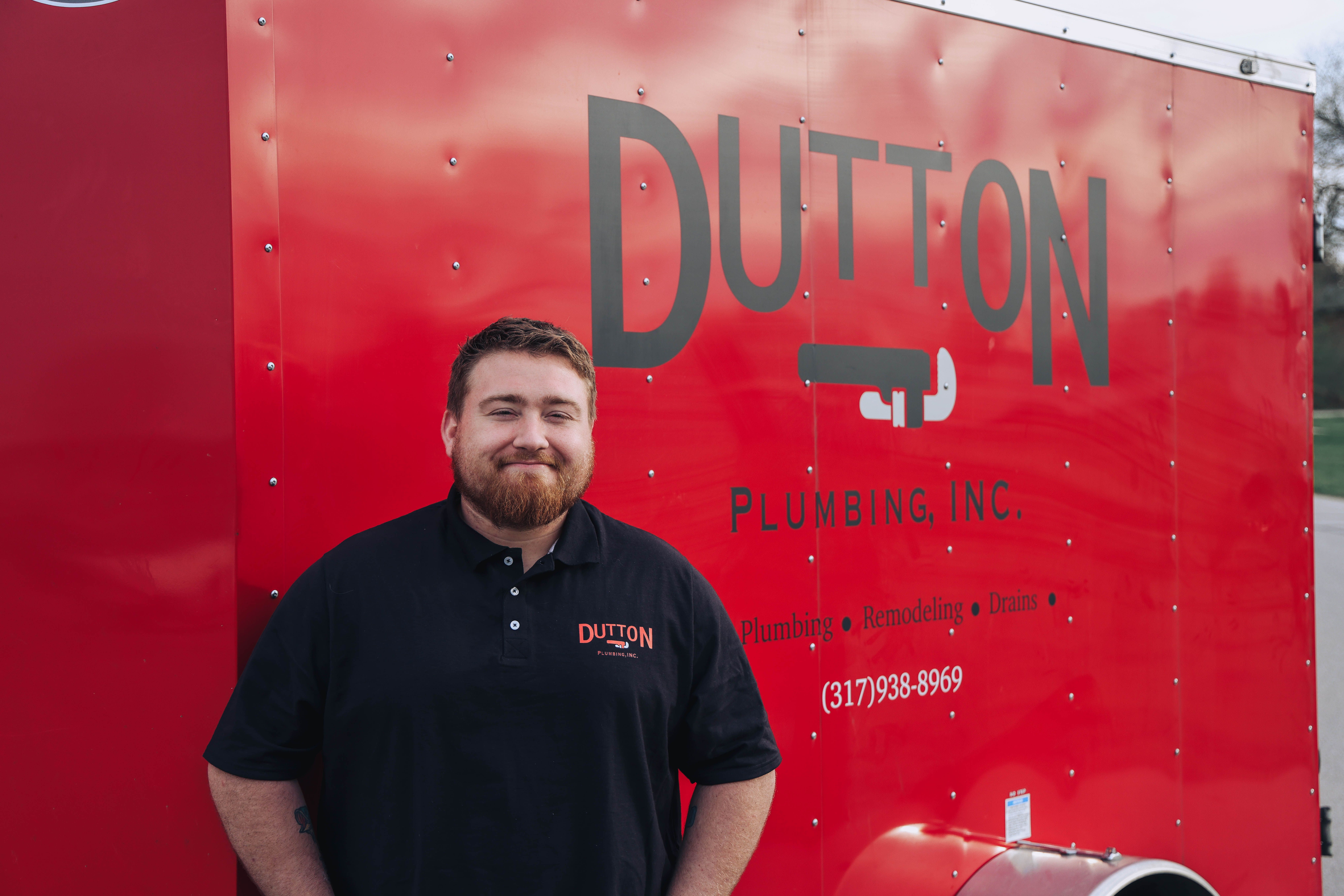 Josiah Dutton at Dutton Plumbing, Inc. in Whiteland, IN