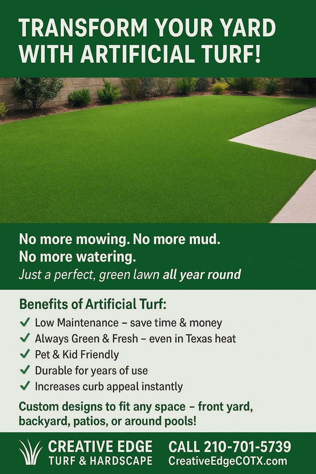  for Creative Edge Co. in San Antonio, TX