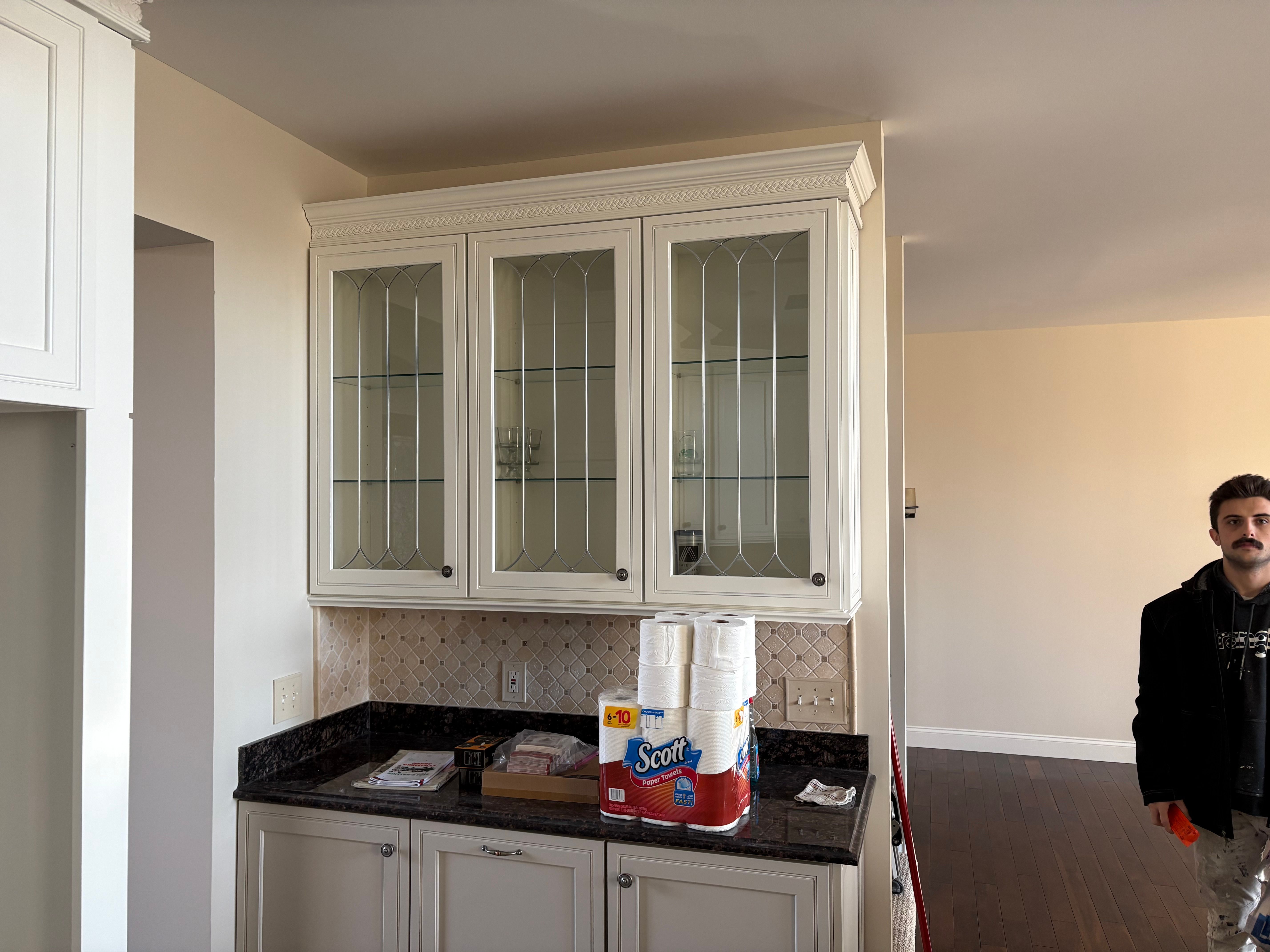 Cabinet refinishing for NXT Generation Painting in Cookeville, TN