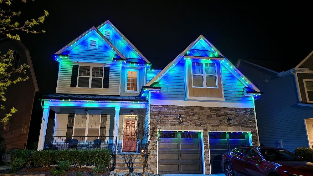 Permanent Lighting for Sharper Look Exteriors in Midland, VA