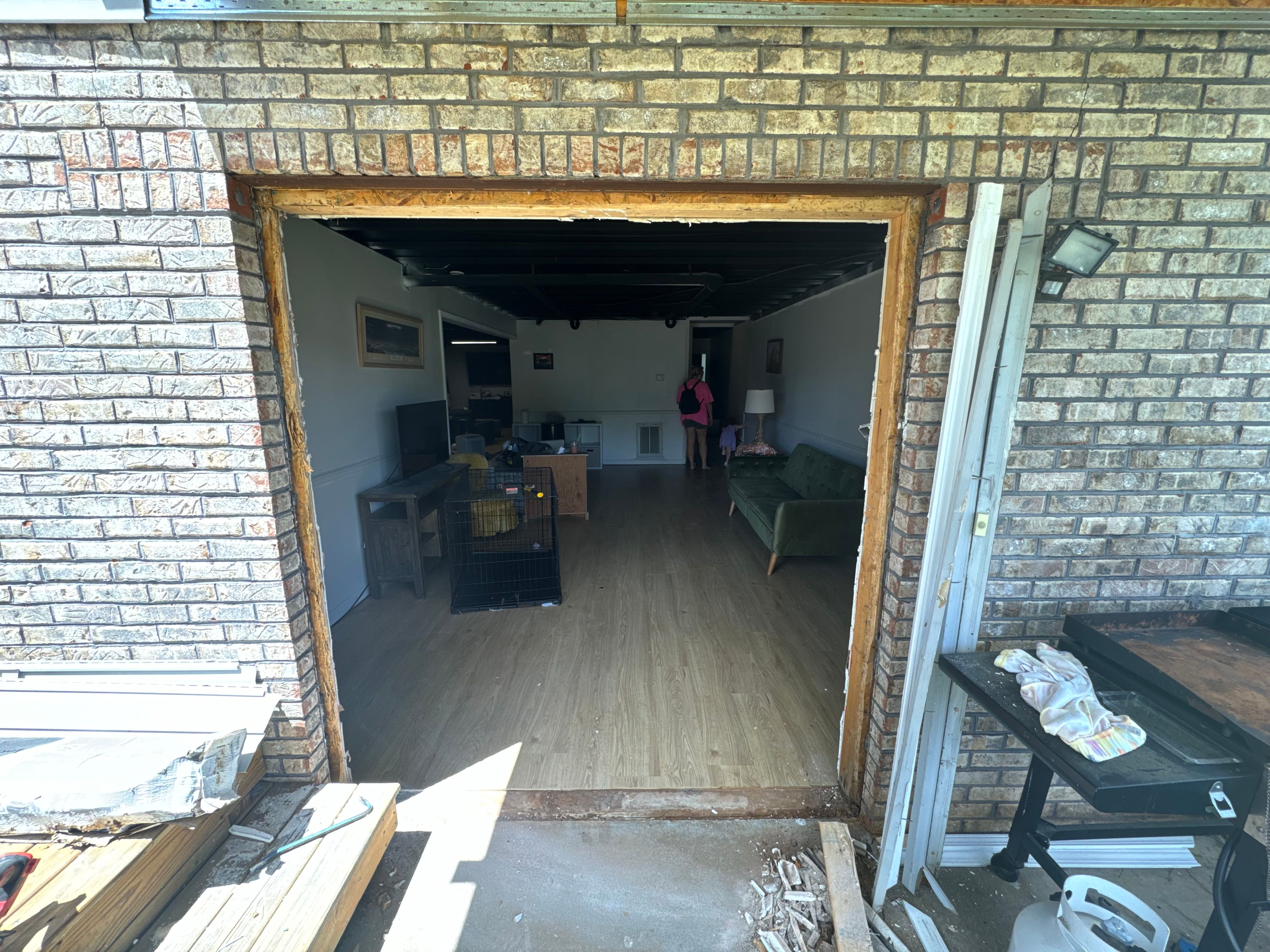 Before and afters for Harris Construction Services in Maryville, TN