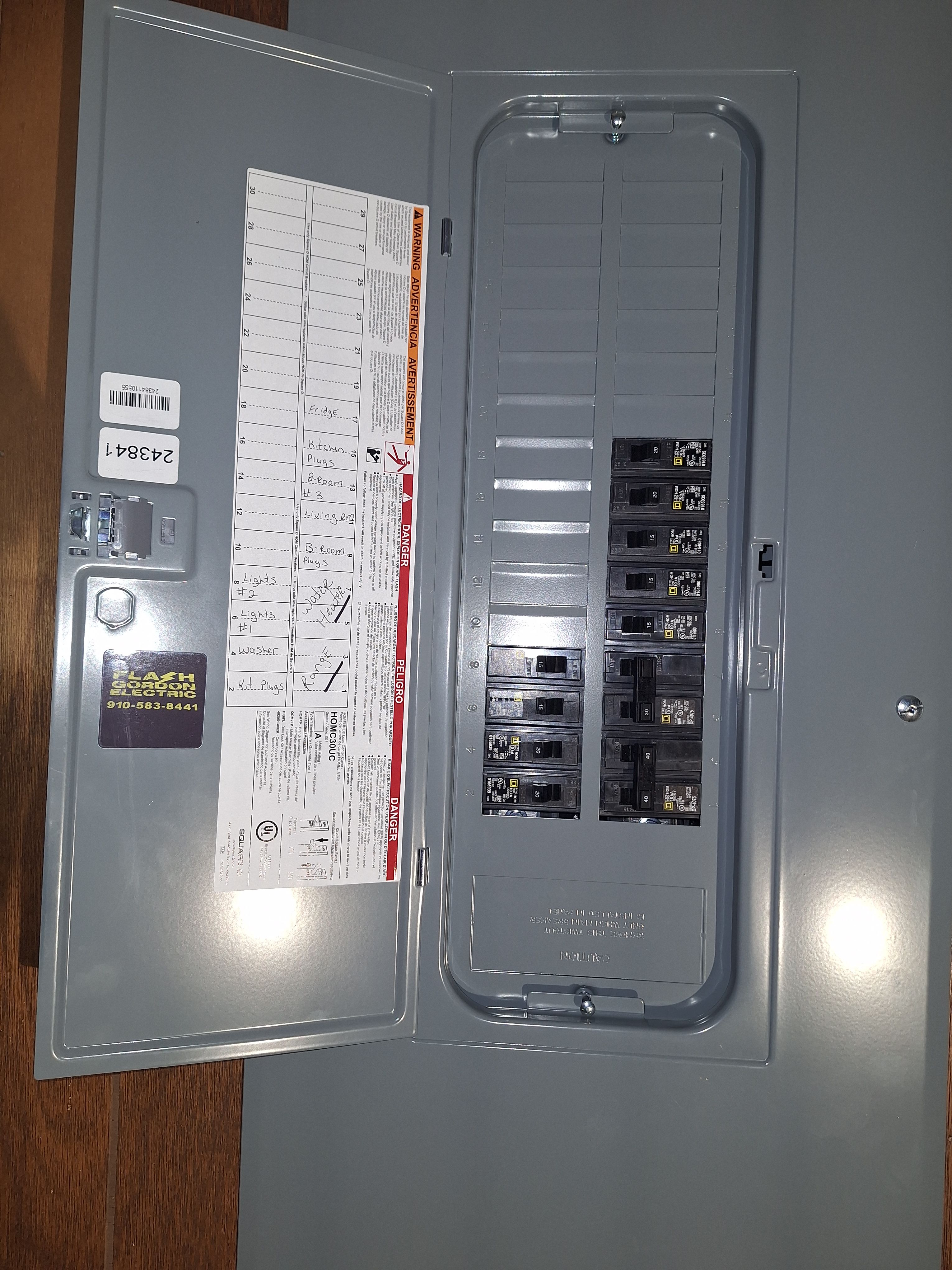  for Flash Gordon Electric LLC in Hope Mills, NC