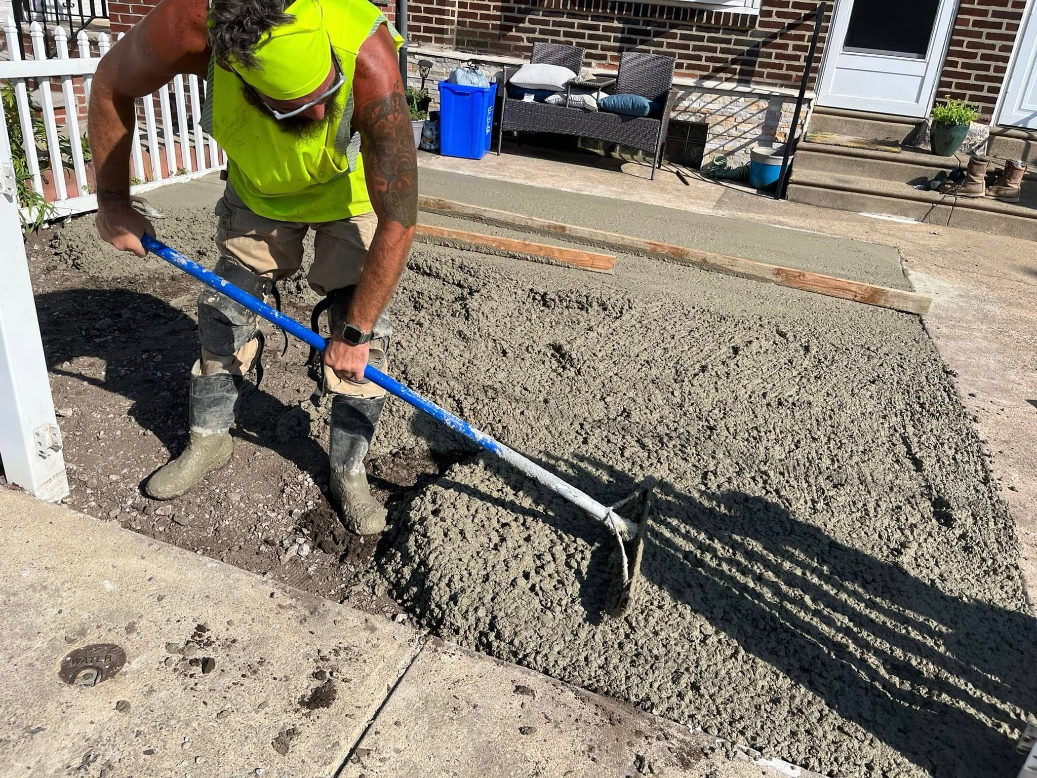 Concrete for Neisser Construction in Philadelphia, PA