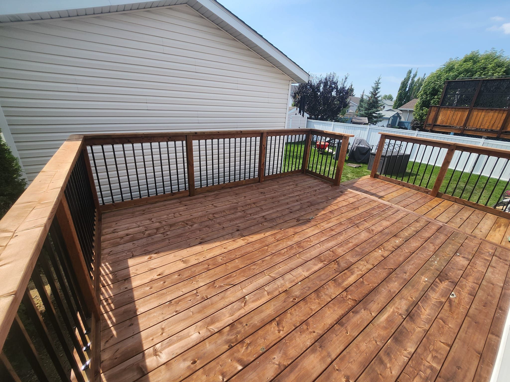 Deck & Patio Installation for Skywalker Contracting Inc.  in Red Deer, Alberta