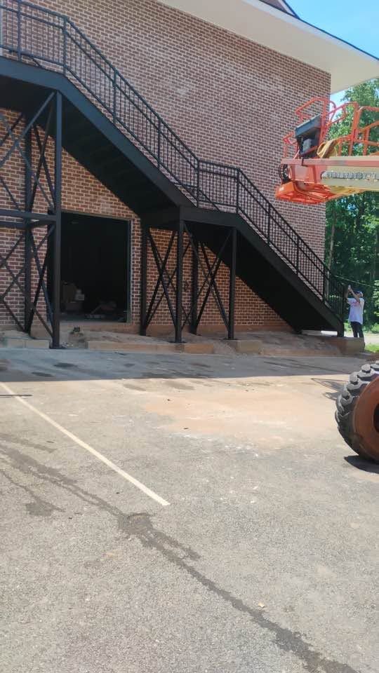 Commercial Staircases for Ark Steel Erectors in Atlanta, GA