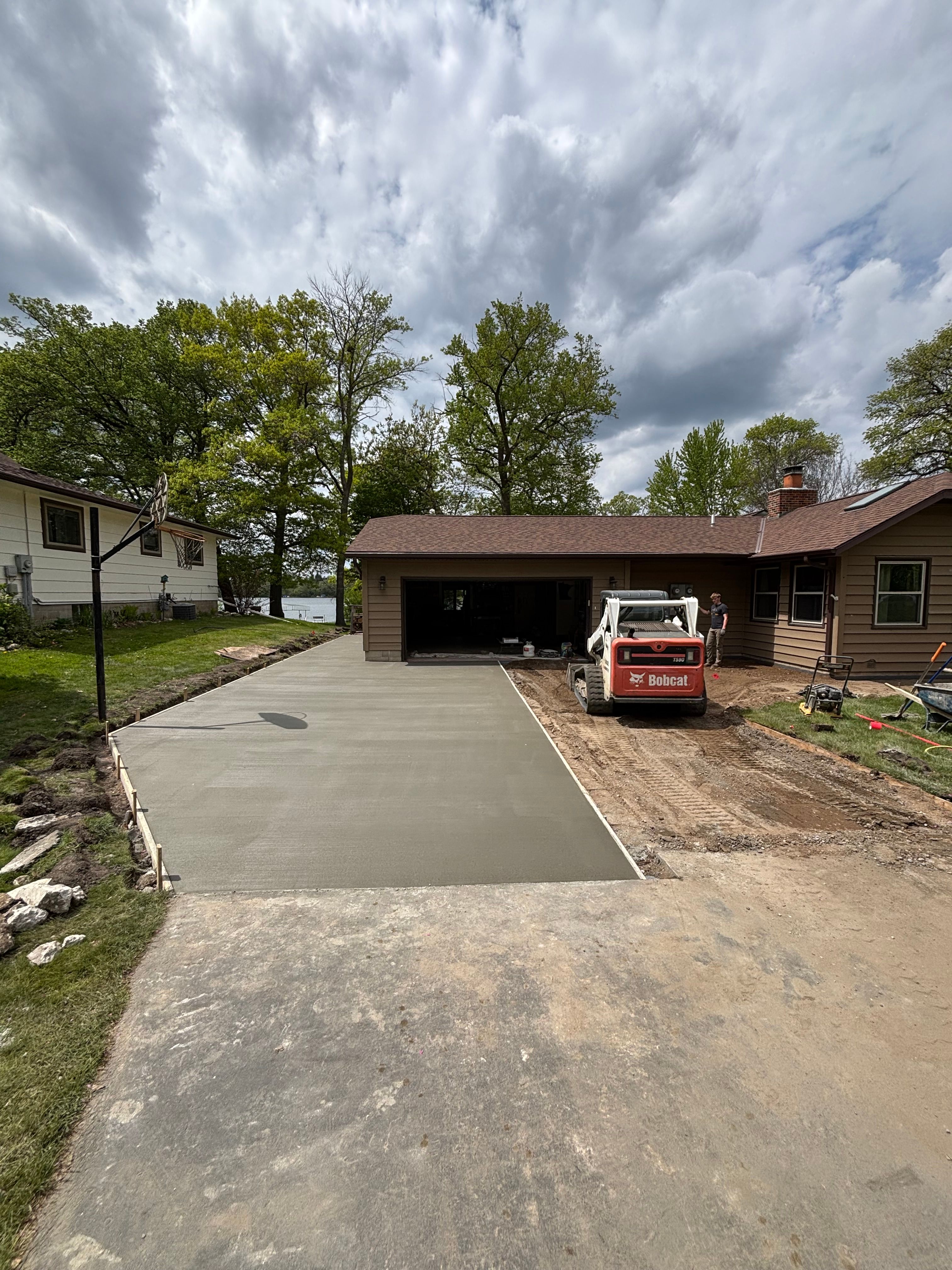  for Johnson Concrete in New London, MN