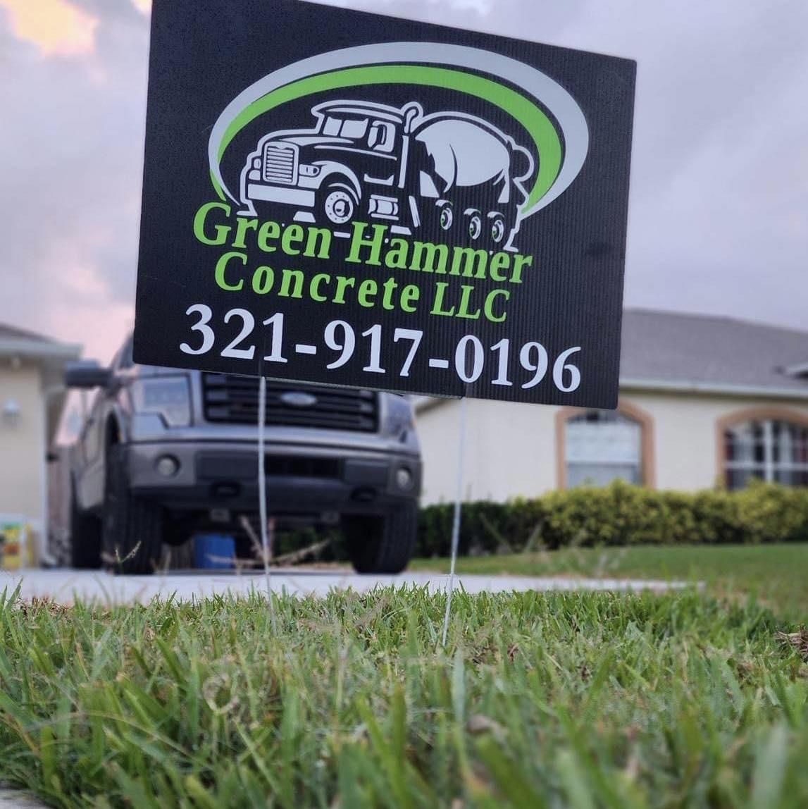  for Green Hammer Concrete in Palm Bay, Florida