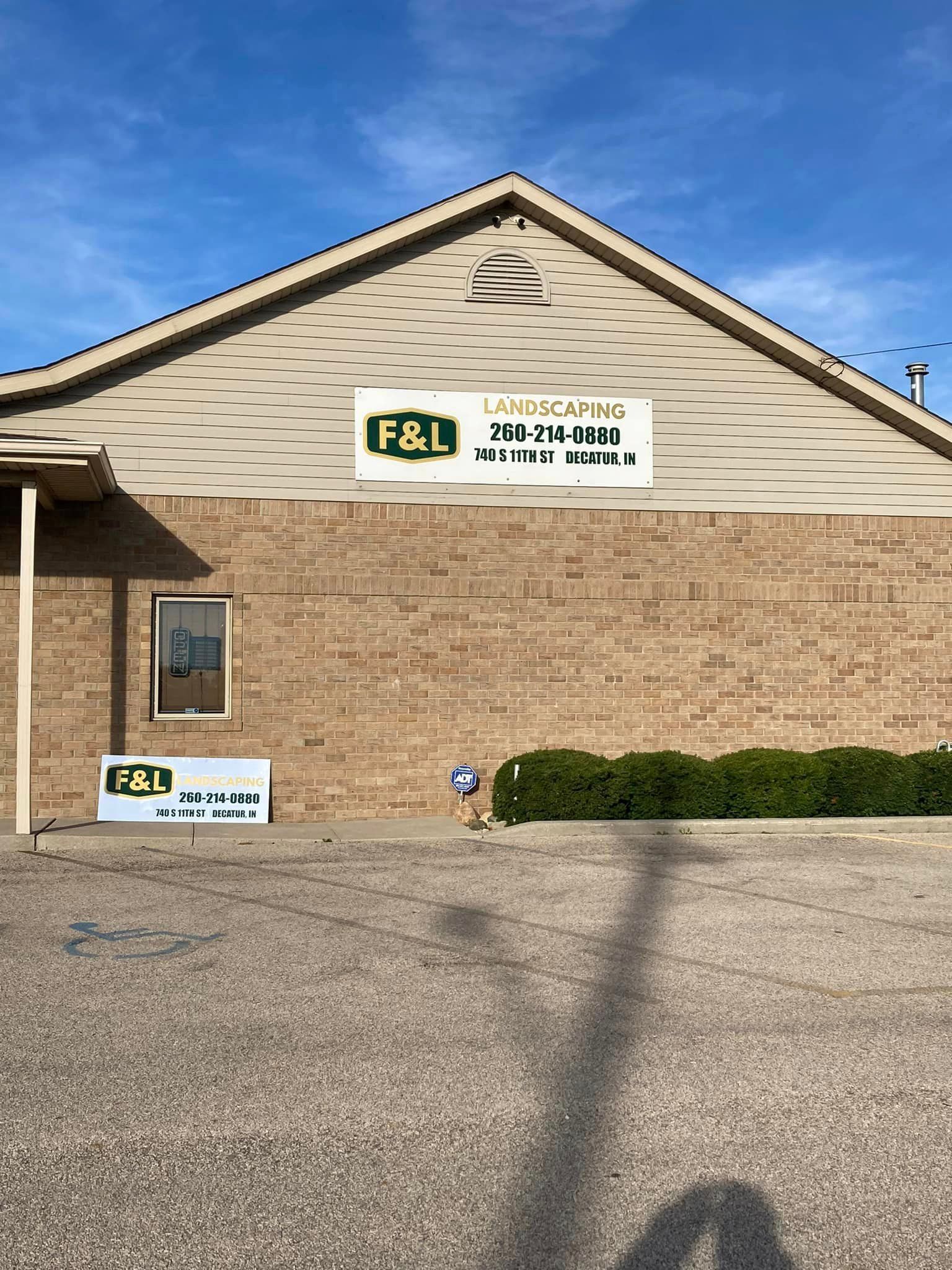  for F&L Landscaping in Decatur, IN