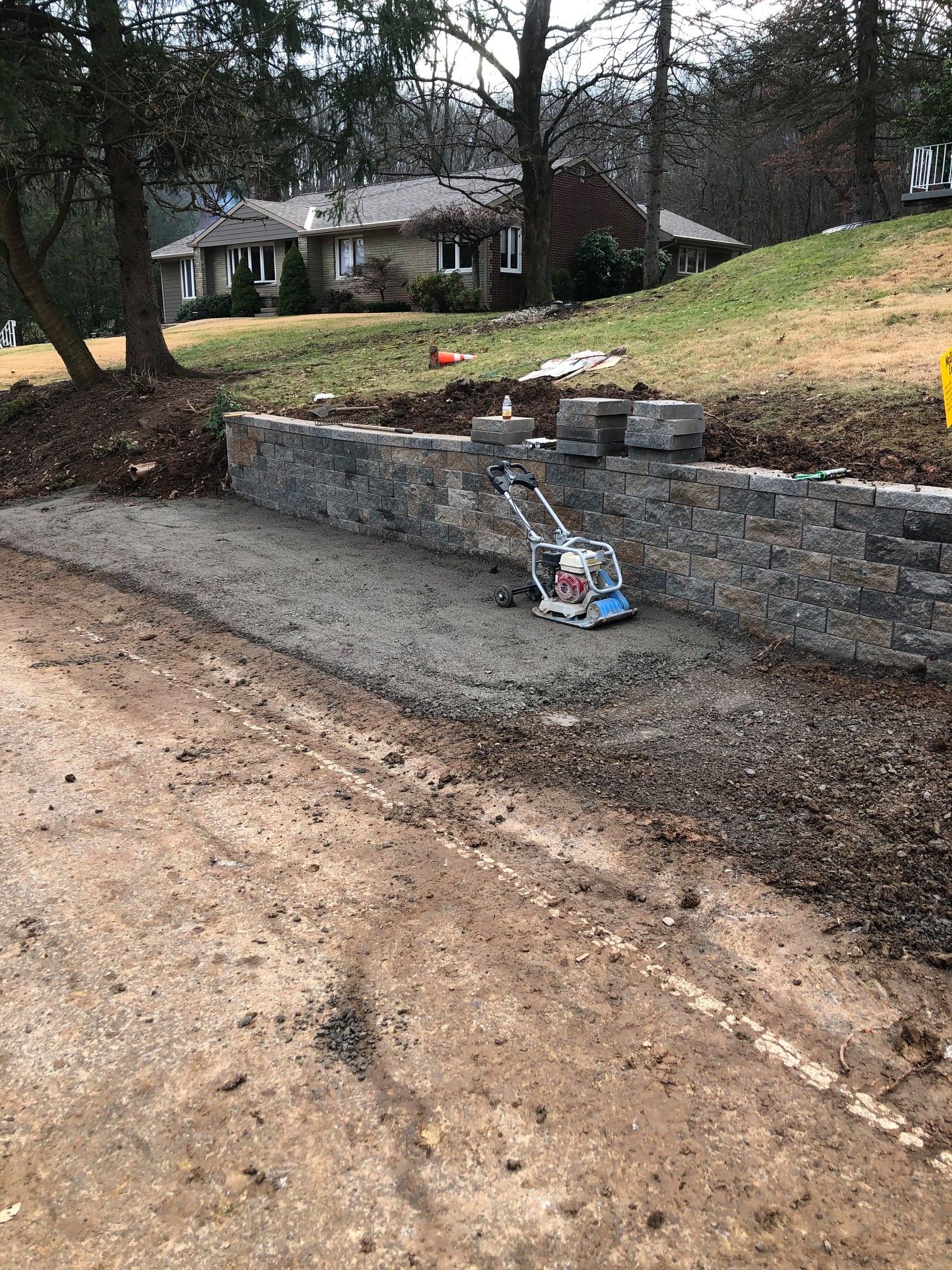 Photo number 12 of McQuaid Sons Excavating's best work performing a Pavers job