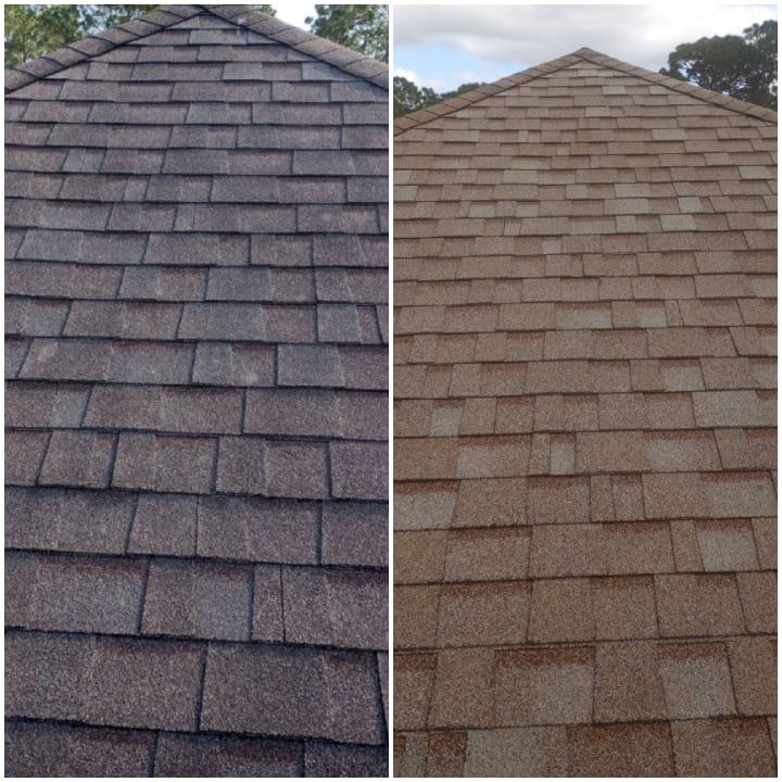 Photo number 24 of Sierra Pavers & Power Washing LLC's best work performing a Roof Cleaning job