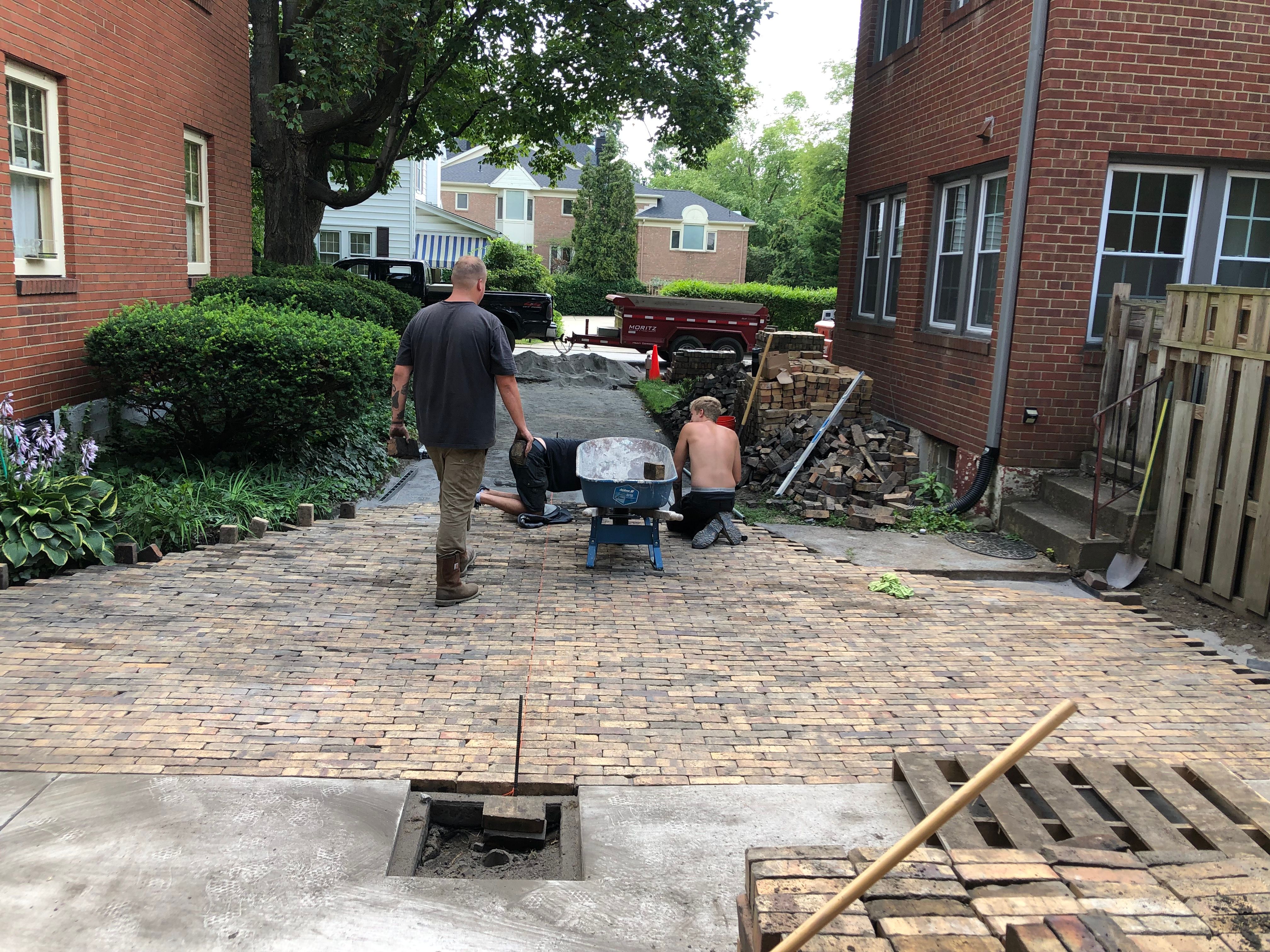 Photo number 3 of McQuaid Sons Excavating's best work performing a Pavers job