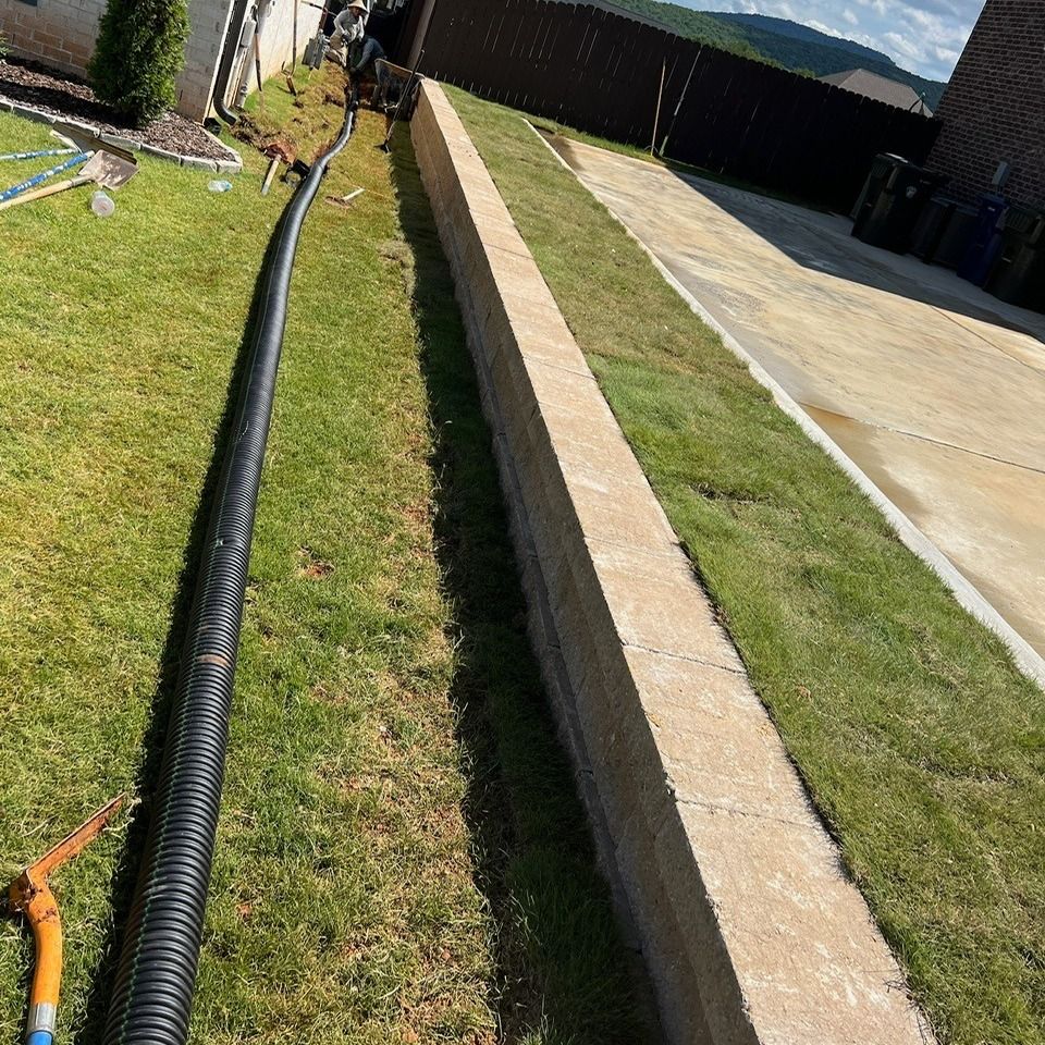Hardscaping Landscaping for CSS Renovations in Huntsville, AL