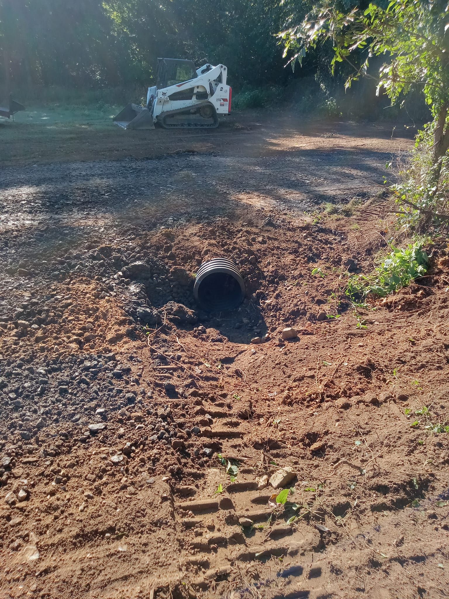 Tinhorn & Drainage for McCormick Dozer Service in Bristow, OK