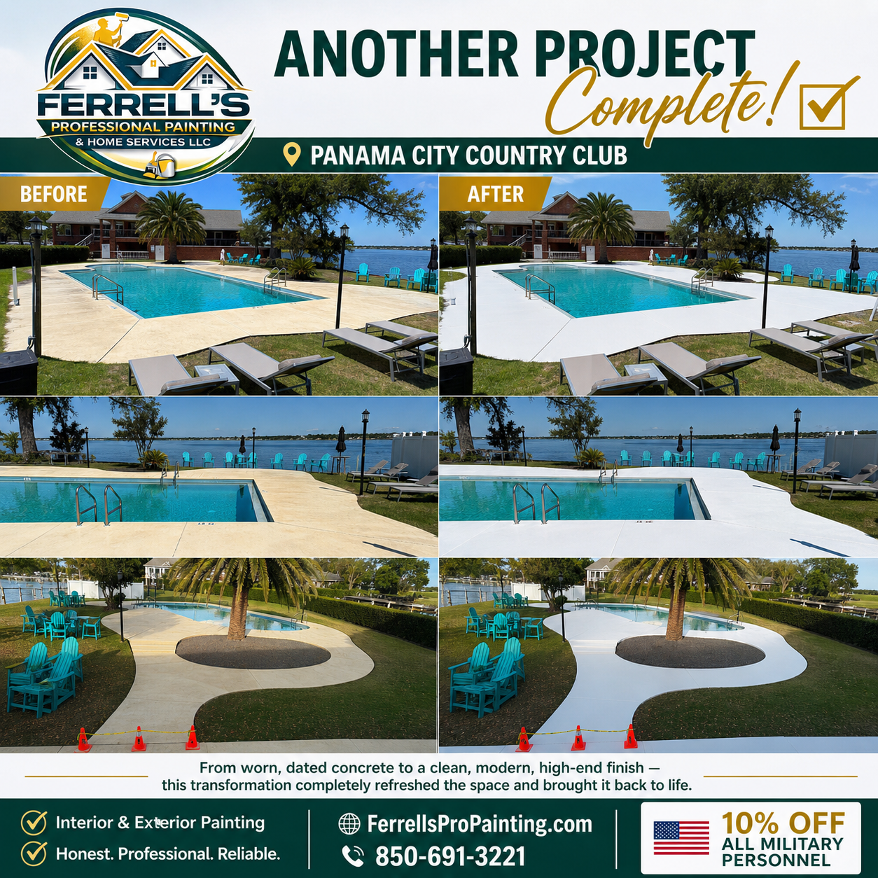  for Ferrell’s Professional Painting & Home Services LLC in Panama City Beach, FL