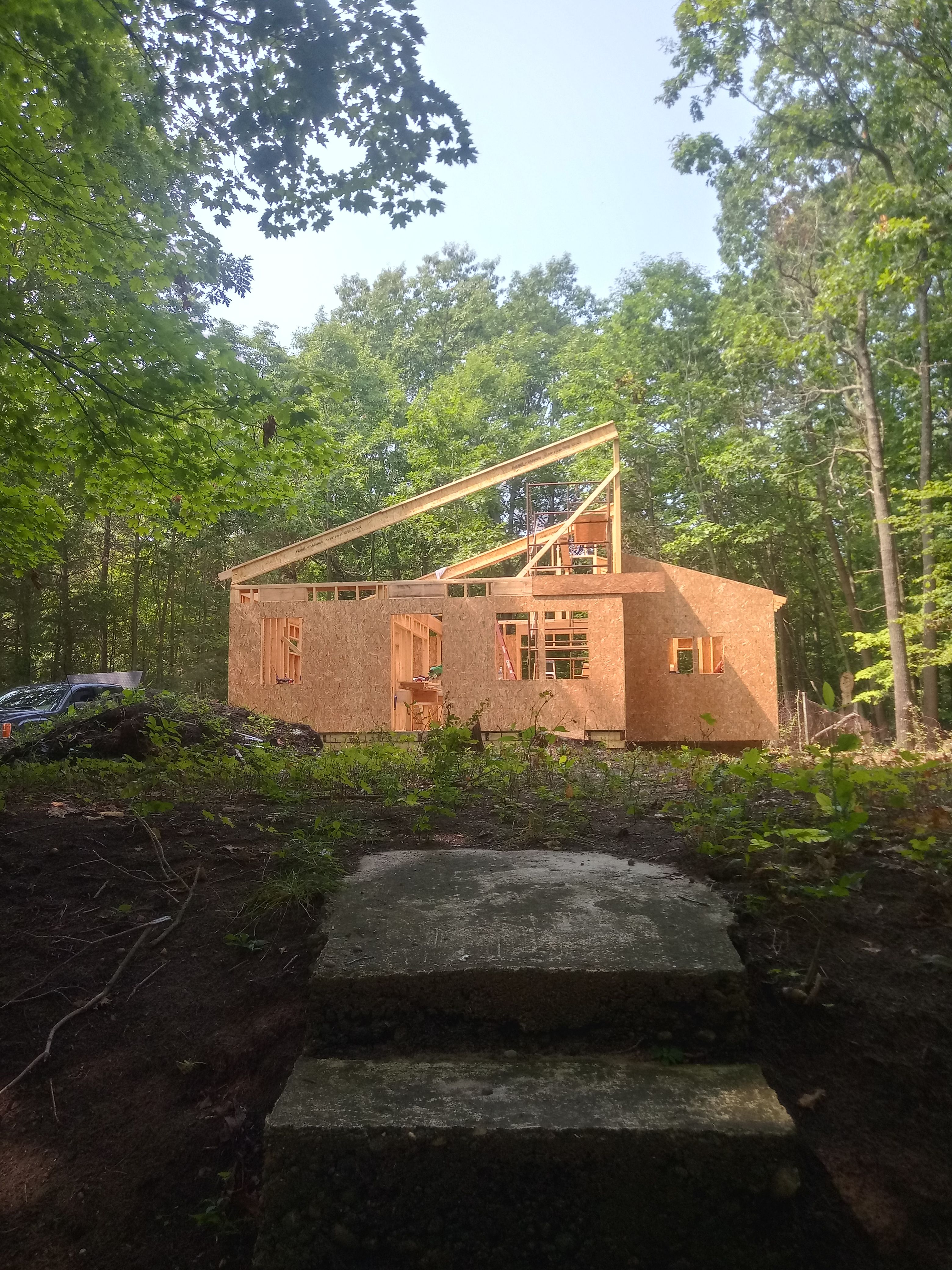 Rebuild- New Construction Framing for Troy Jones Renovation in Fennville, MI