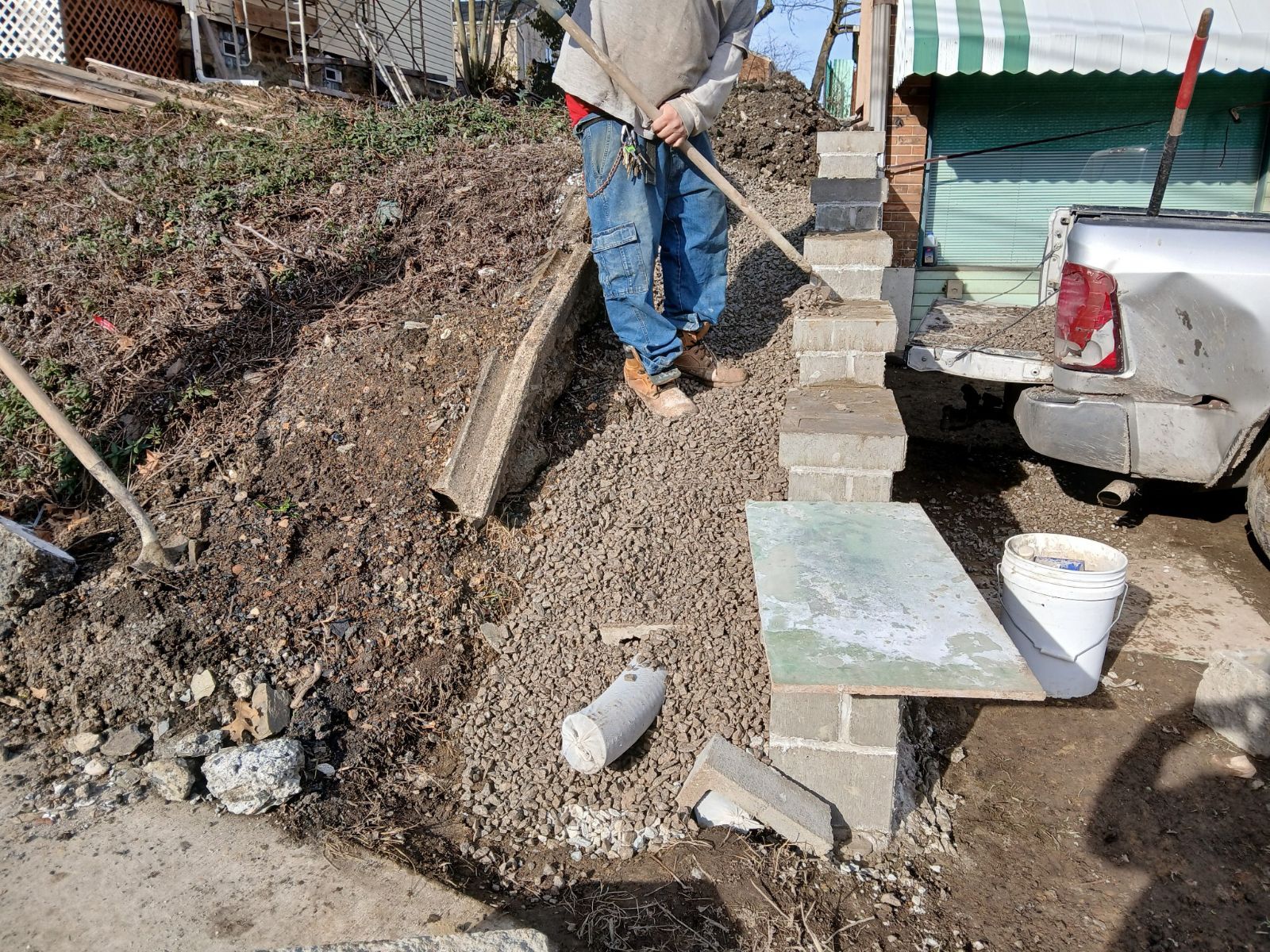 Retaining Wall  for Joseph Little Home Improvements in Pittsburgh, PA