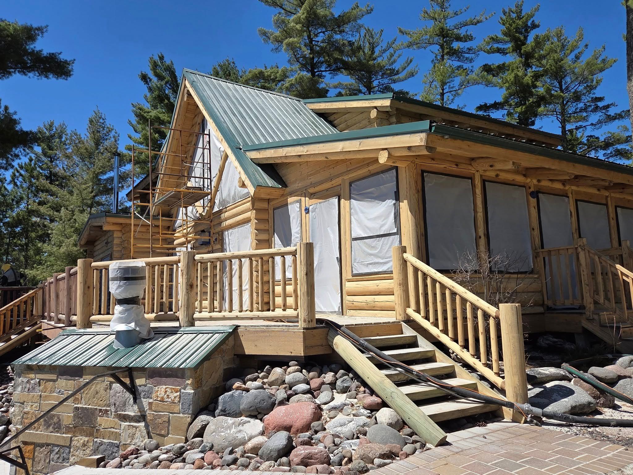 All Photos for 218 Painting & Log Restoration LLC in Britt, MN