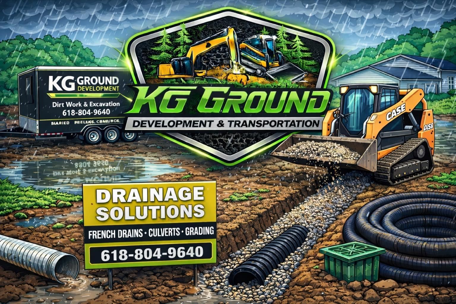  for KG Ground Development and Transportation in Newton, IL