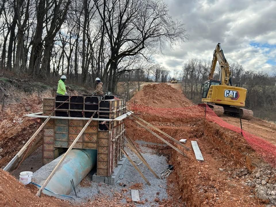  for Concrete Creations and Excavations in Centerton, AR