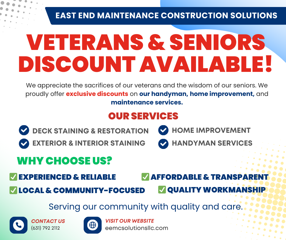  for East End Maintenance Construction Solutions  in Suffolk County, NY