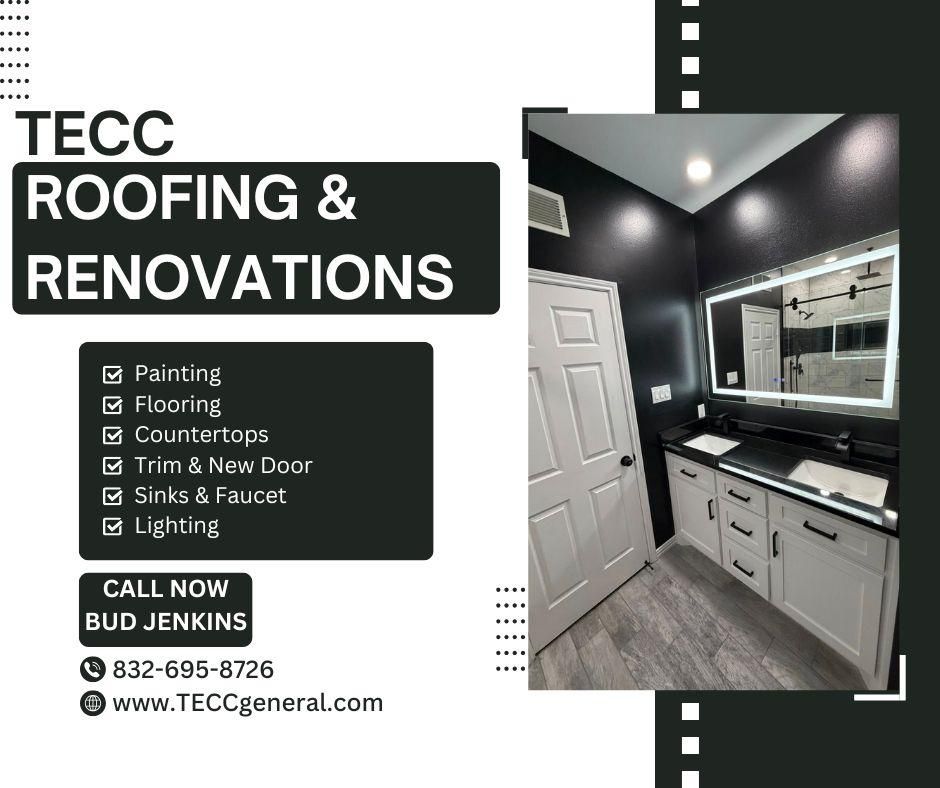 All Photos for TECC Roofing & Renovations in Harris County, TX