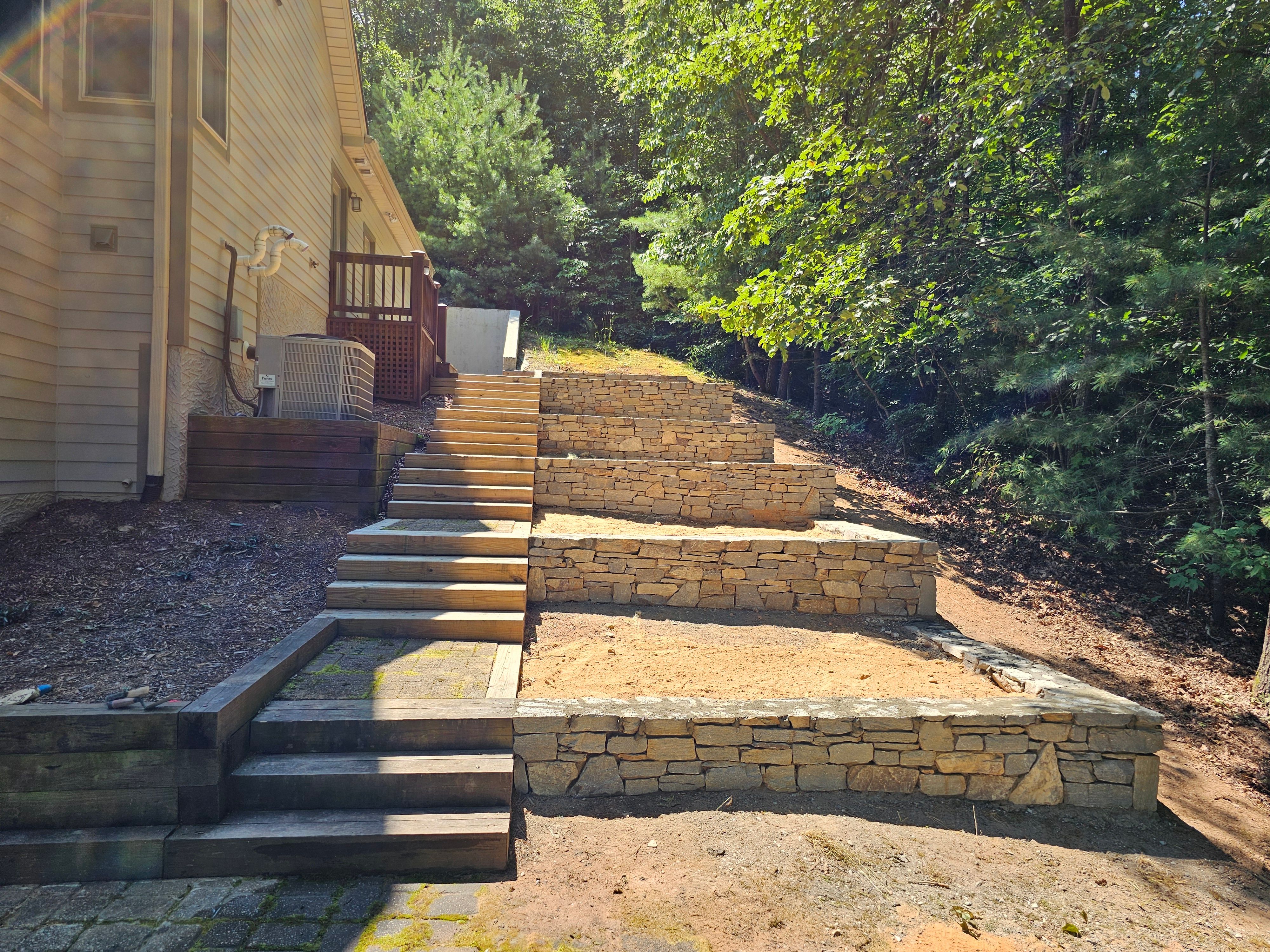  for Acosta's Stone work in Hendersonville, NC