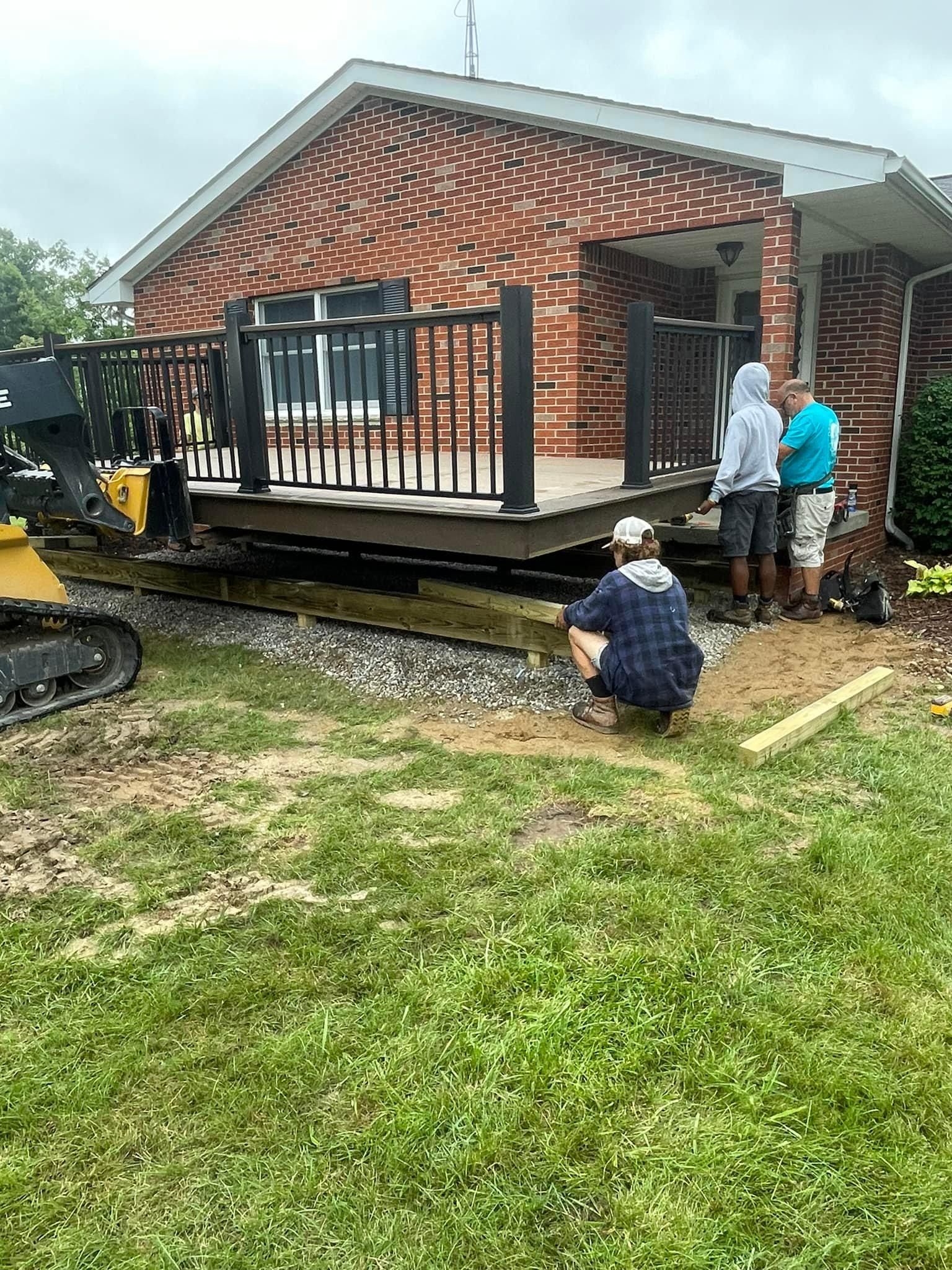 Deck & Patio Installation for BASE Contracting in Dundee,  MI