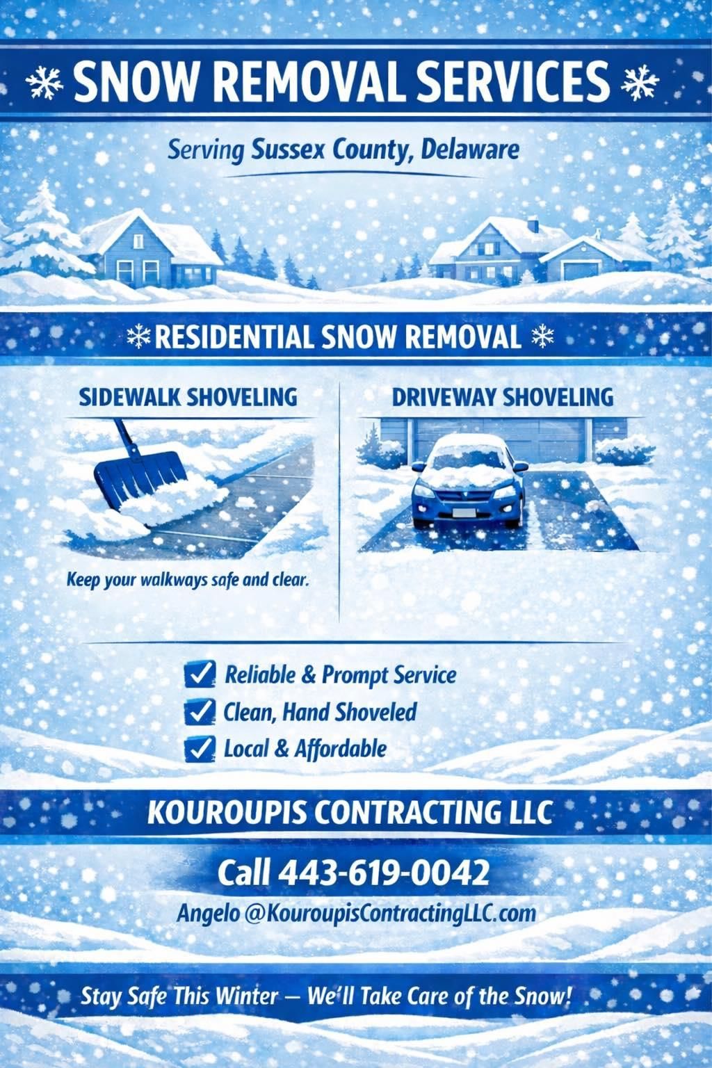  for Kouroupis Contracting in Frankford, DE