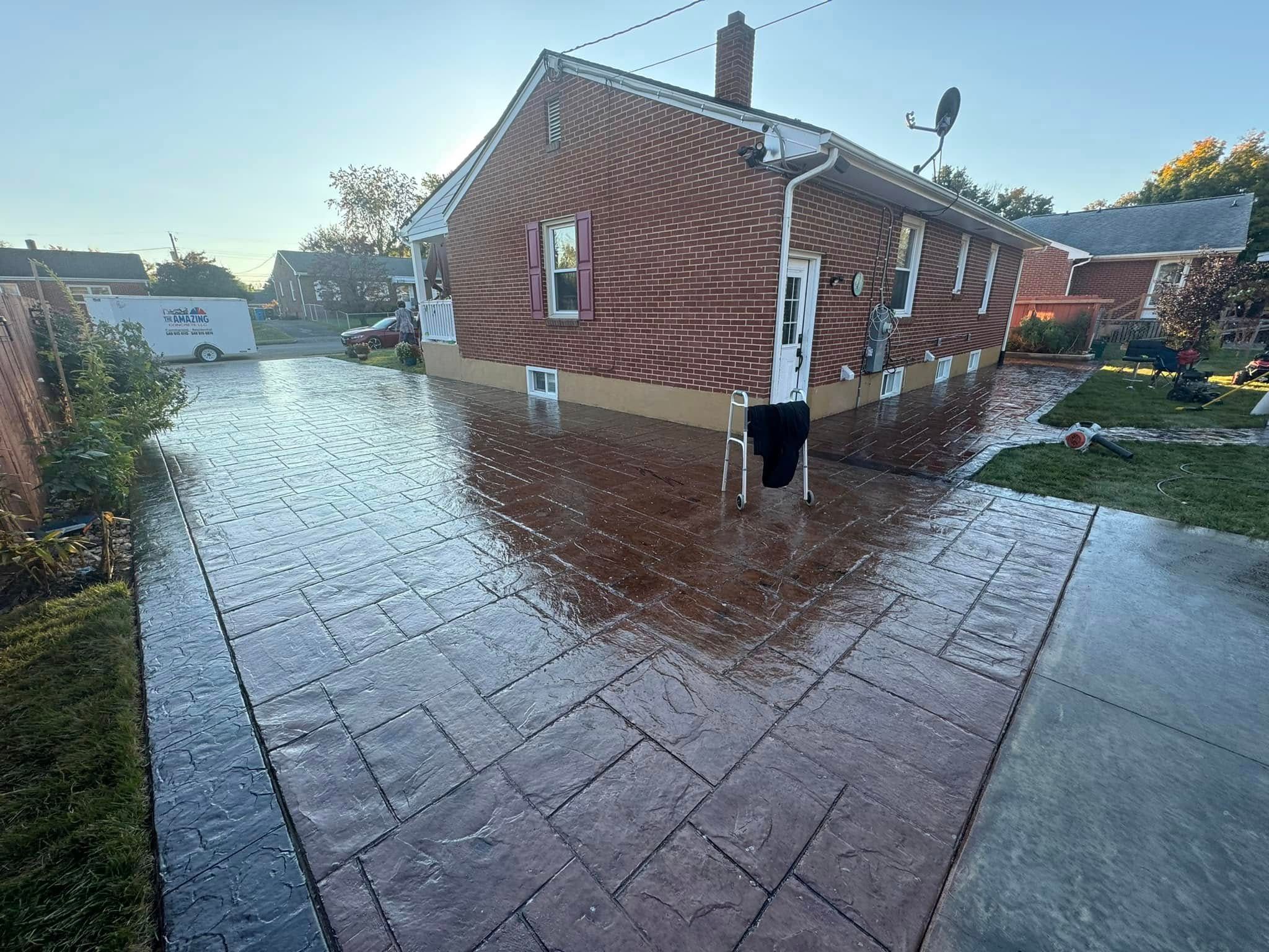   Concrete for The Amazing Concrete LLC in Roanoke, VA