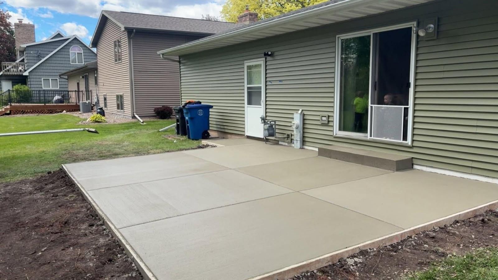  for Rasmussen Concrete in Oshkosh, WI