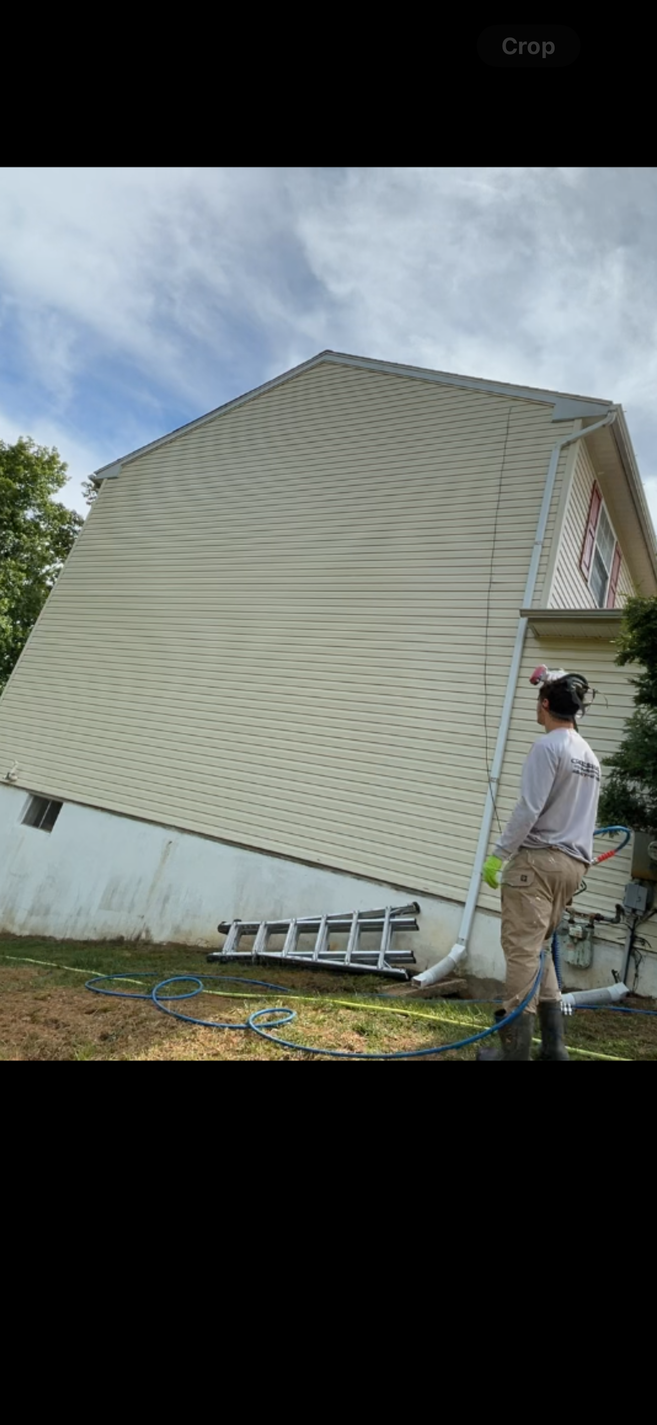 House Wash for Creekside Property Solutions in Aston Township, PA