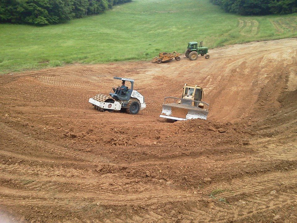 Excavating for King of Dirt in Cornersville, TN