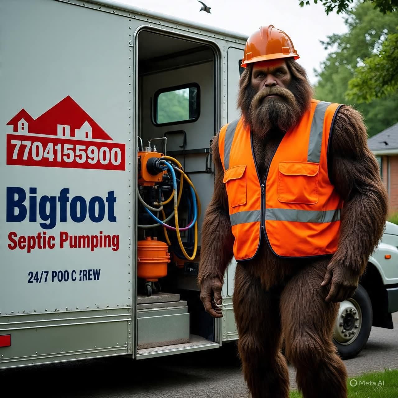 for Bigfoot Septic Pumping in Gainesville, GA
