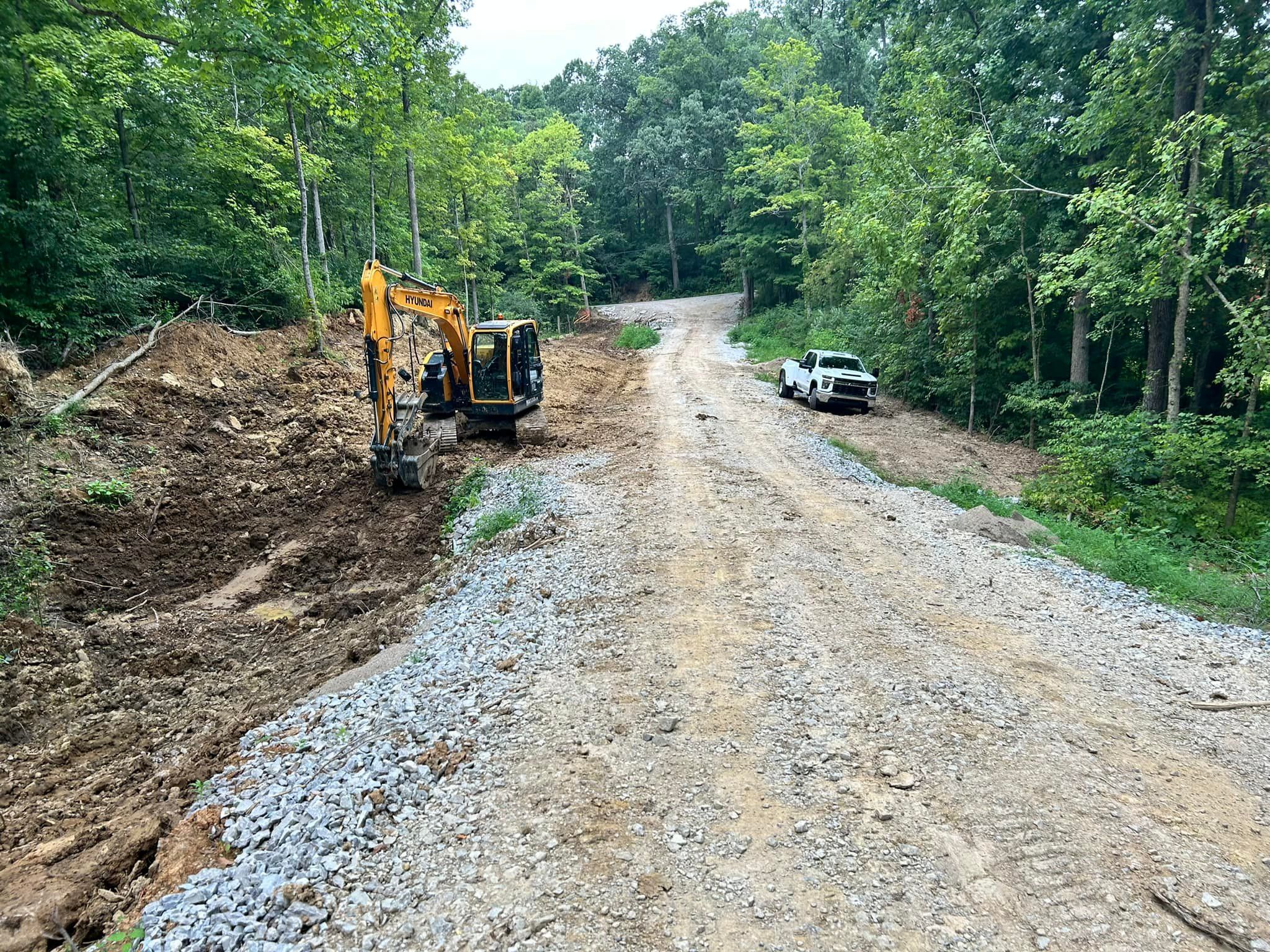 Excavating for Louisville Earth Movers in Crestwood, KY