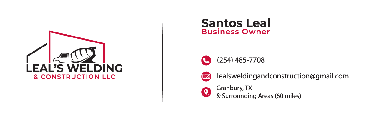  for Leal's Welding & Construction LLC in Granbury, TX