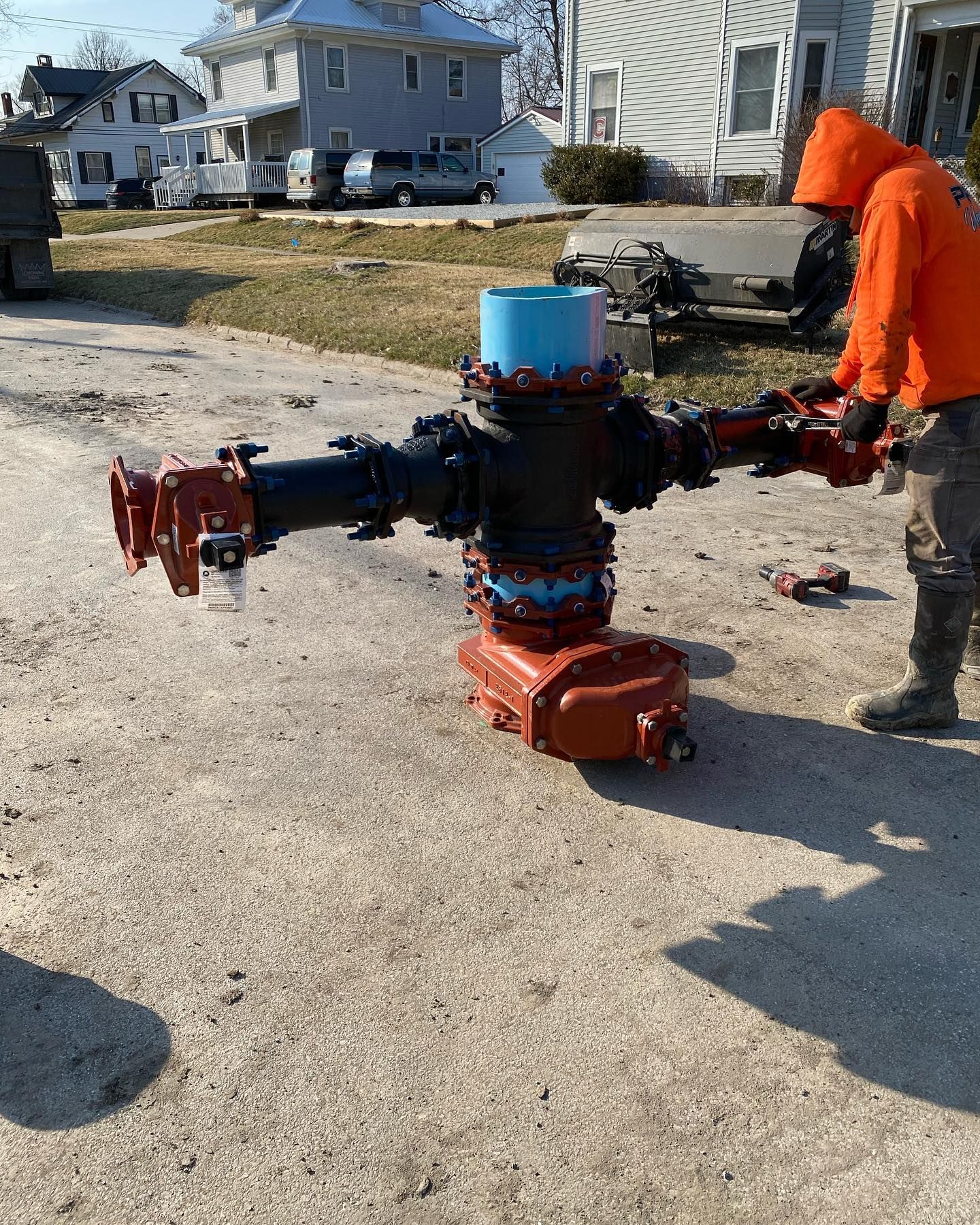 Excavating for PATCO Underground in Canton, MO