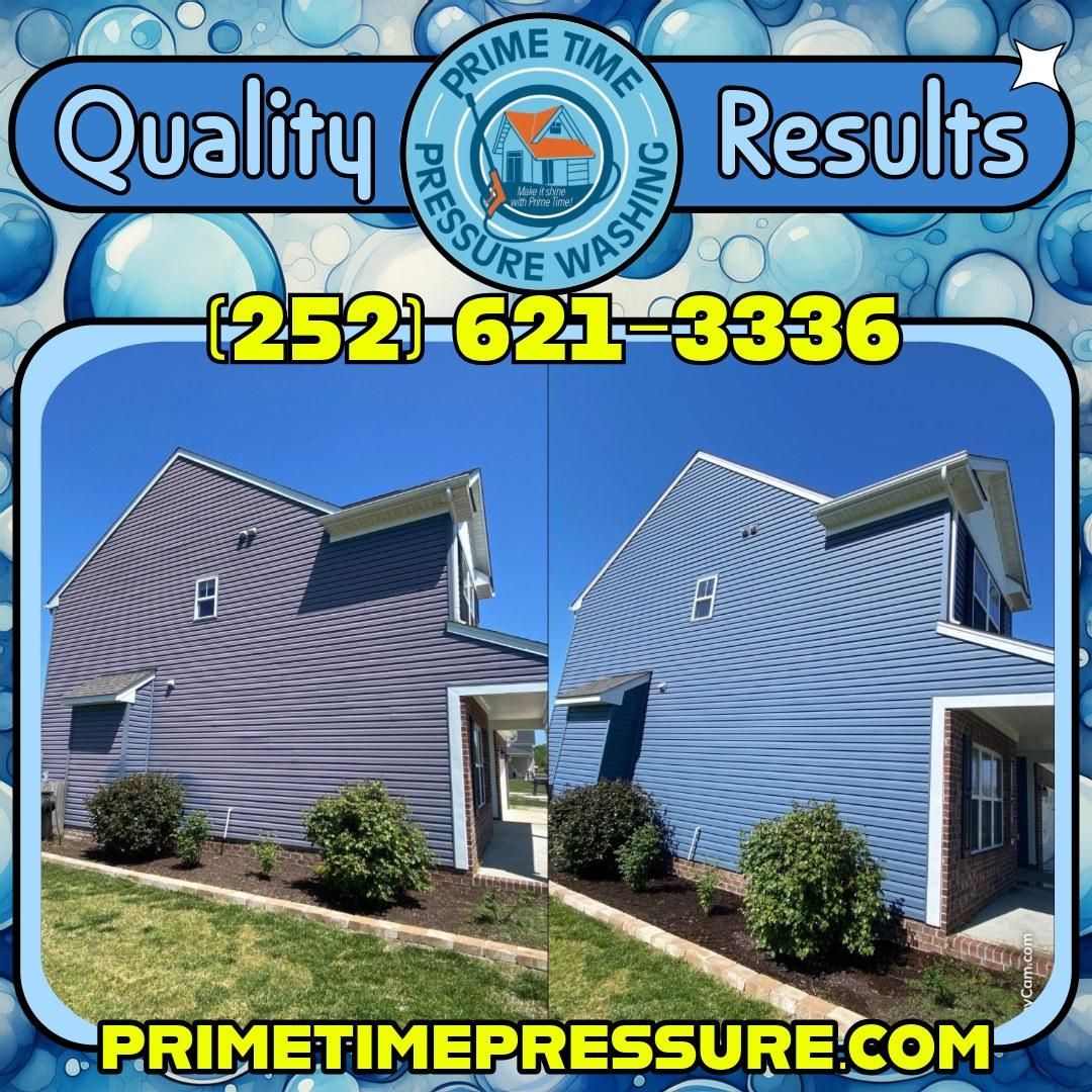  for Prime Time Pressure Washing & Roof Cleaning in Moyock, NC