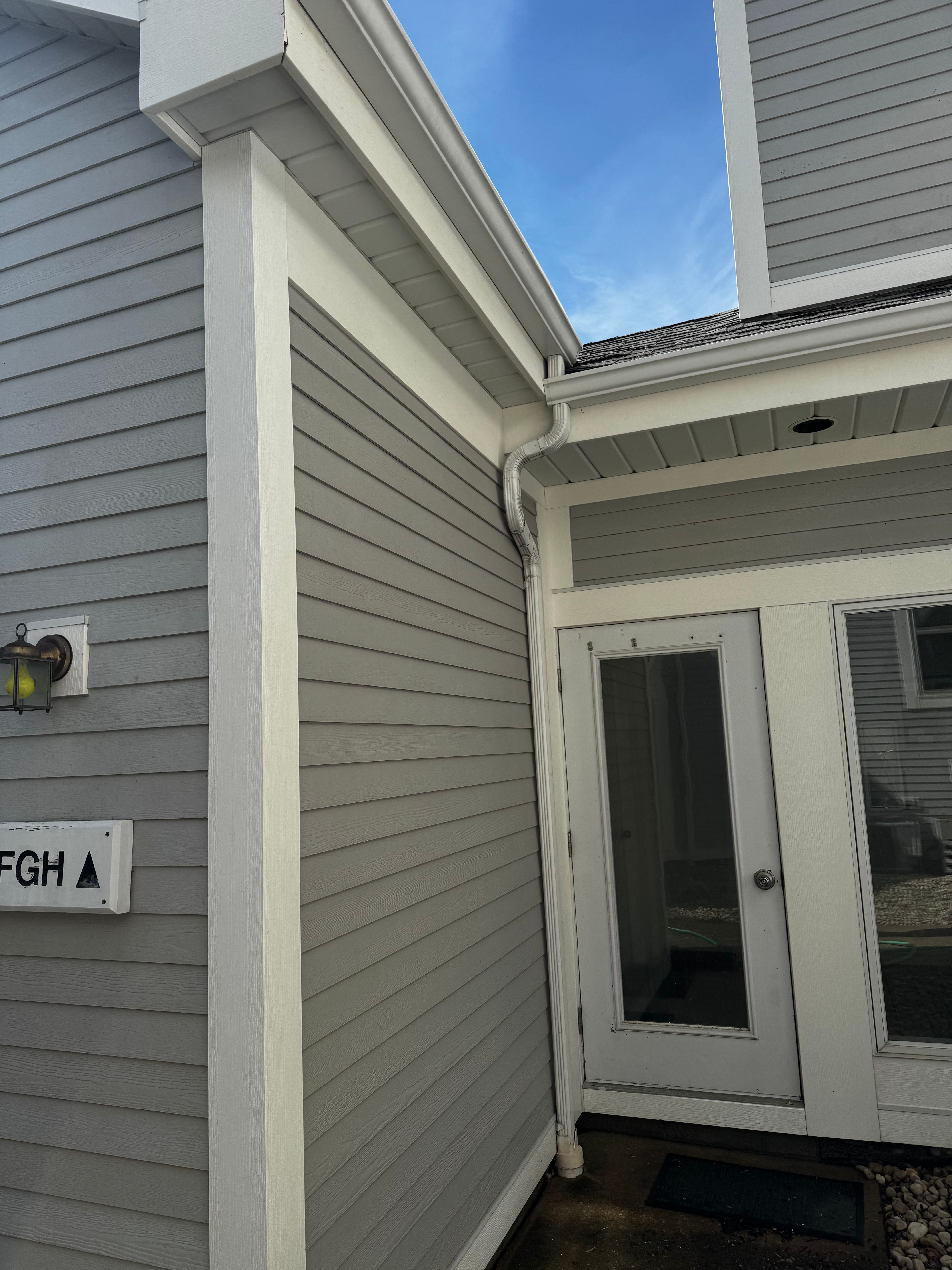 Exterior painting for Erie Builders & Construction in Sandusky, OH