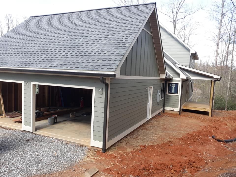 New Home Construction for Kevin Terry Construction LLC in Blairsville, Georgia