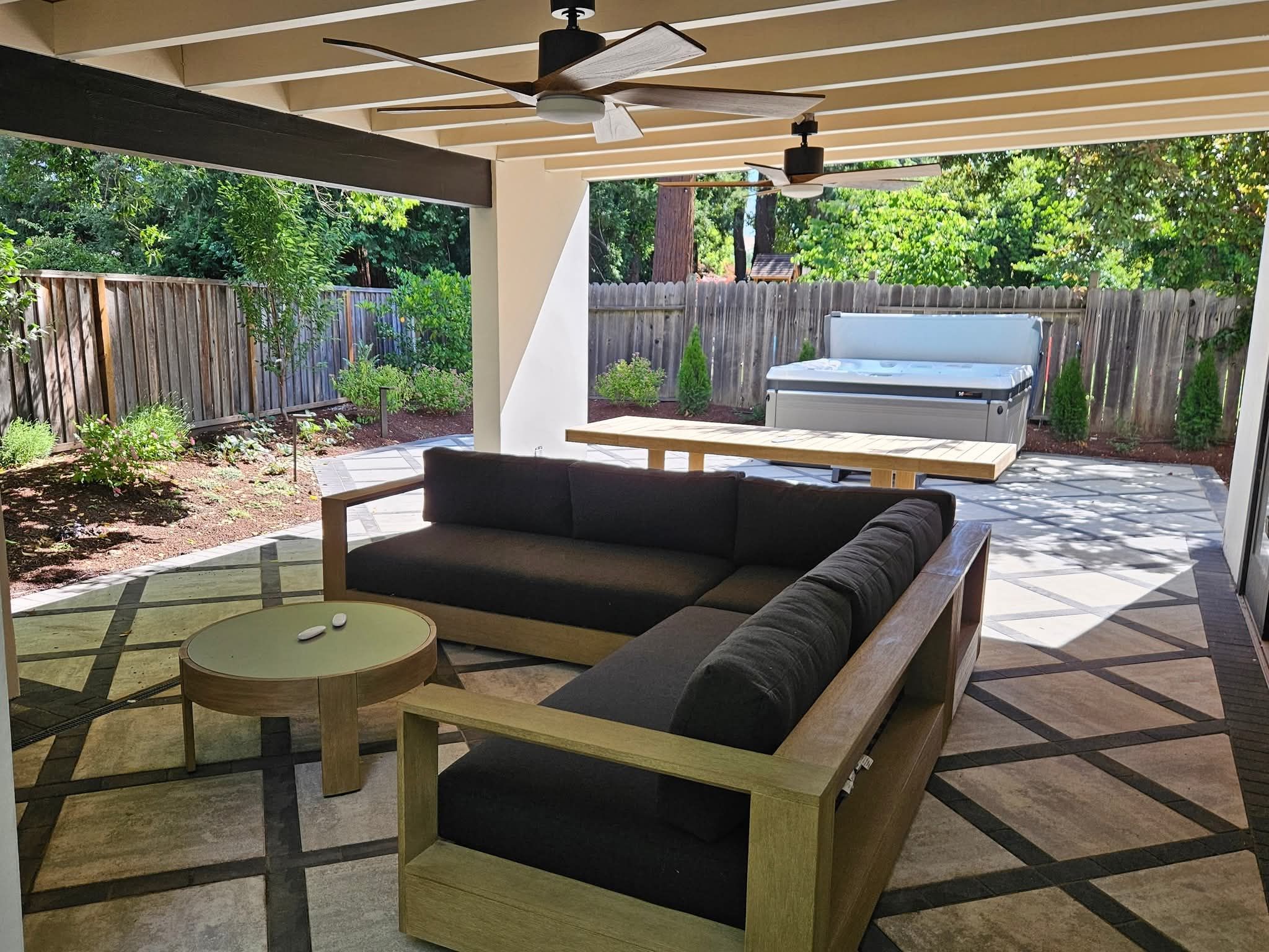 Arbors, Cabanas and Planters for Martin Stanko Landscape Construction in Livermore, CA