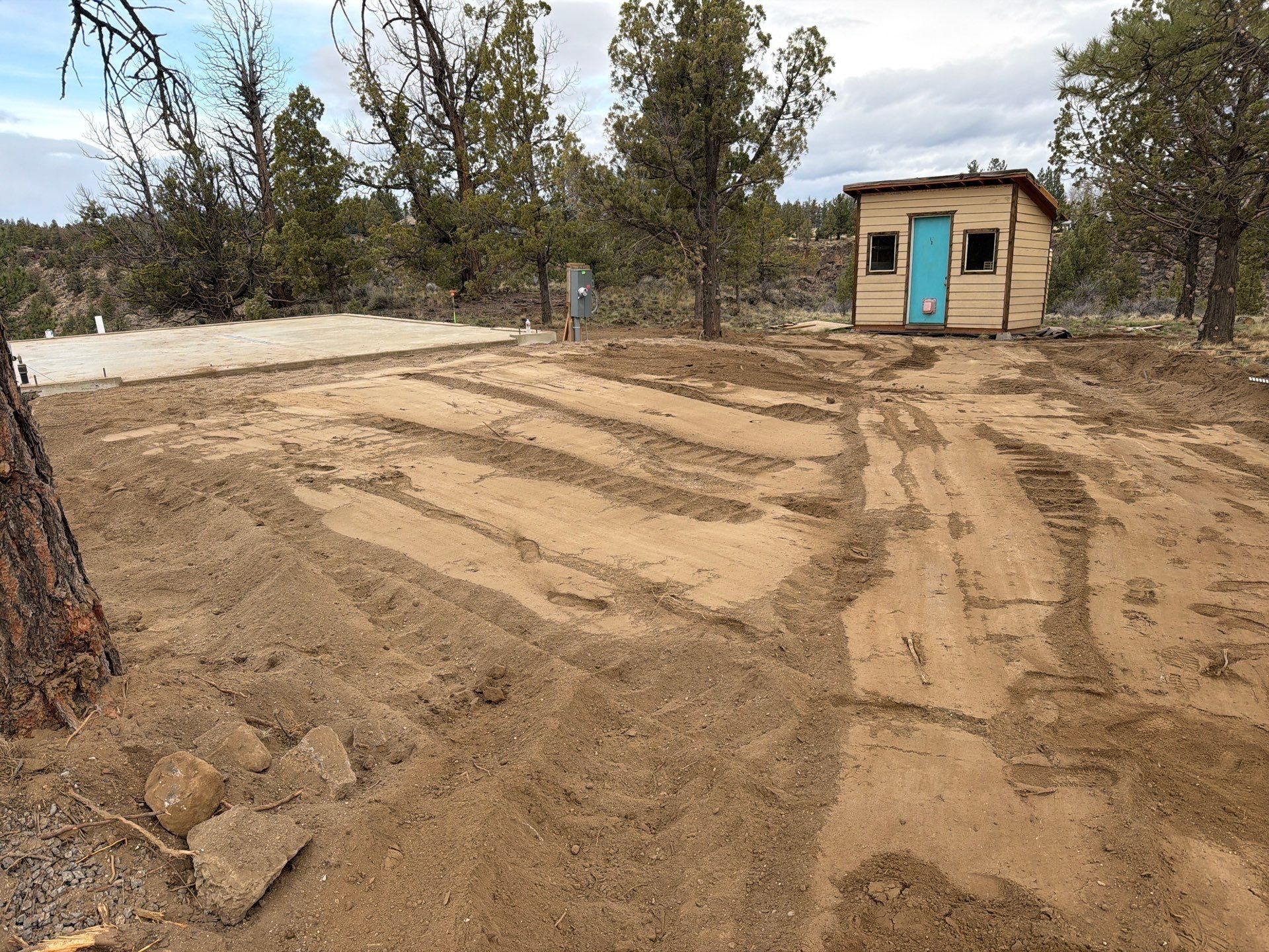 Excavation for TJR Concrete and Construction in Bend, OR