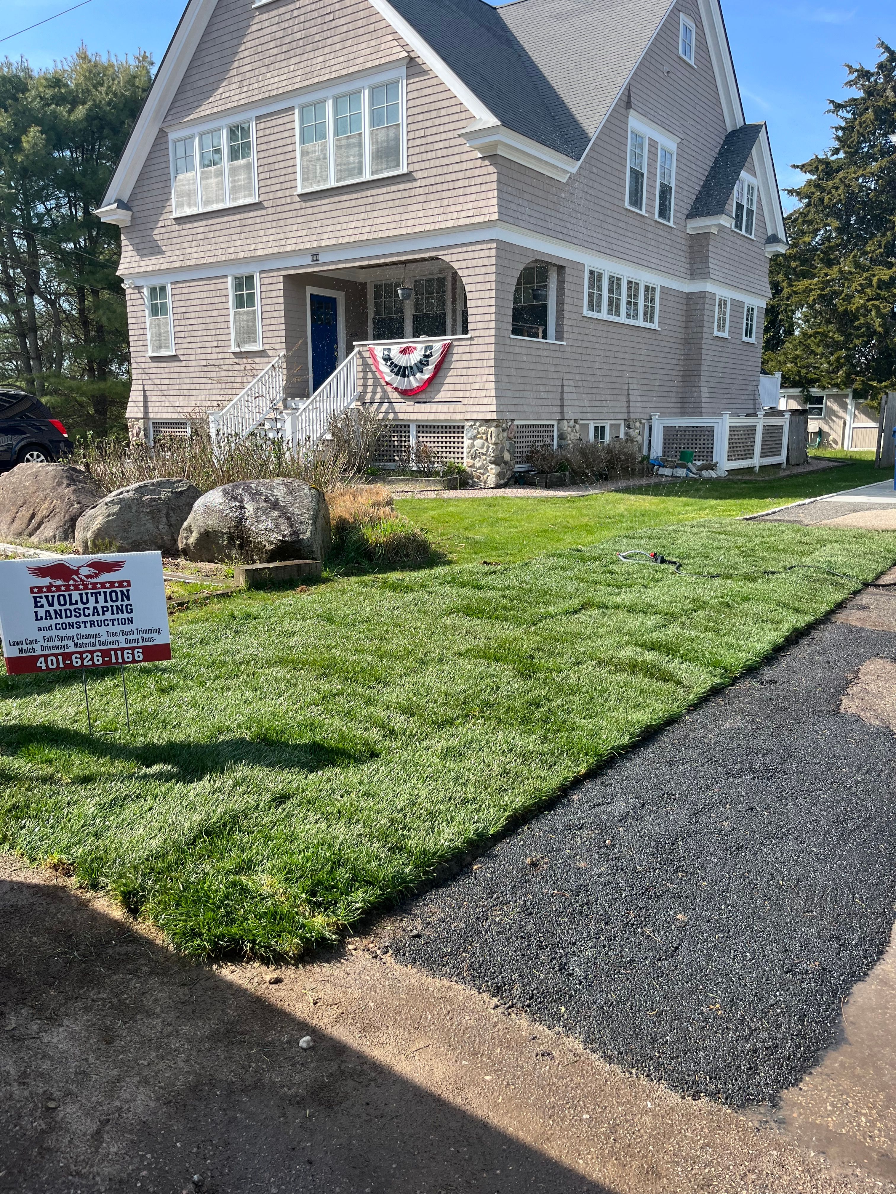  for Evolution Landscaping and Construction  in Charlestown, RI