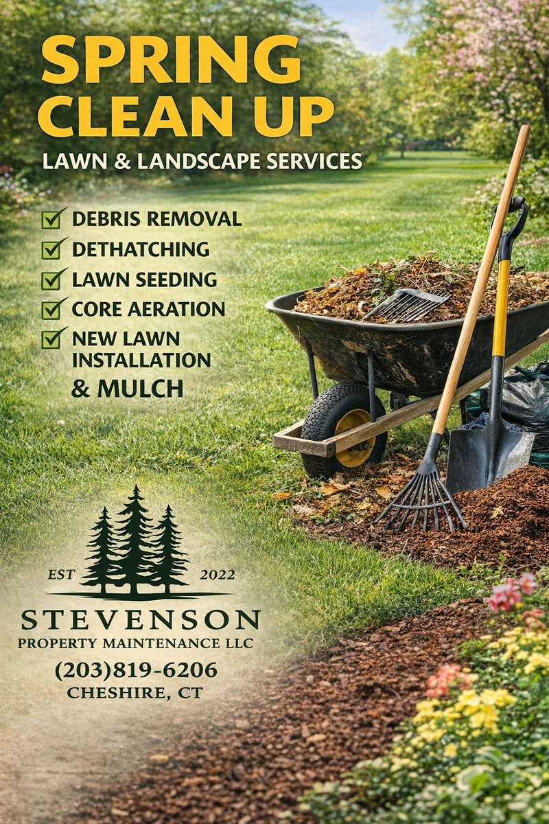  for Stevenson Property Maintenance in Cheshire, CT